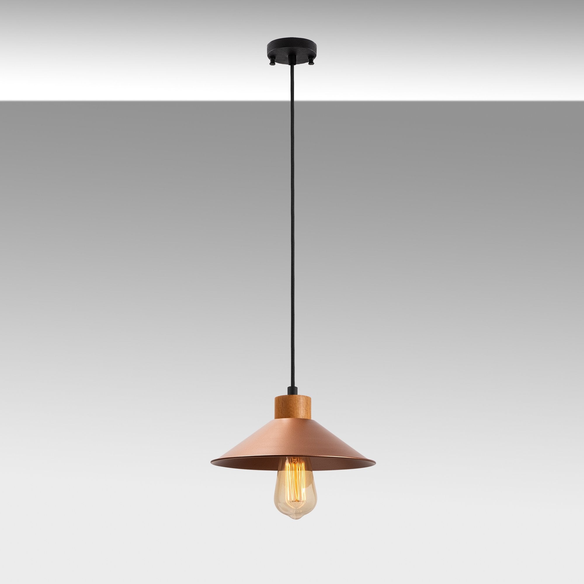 GMN-00003 in Kupfer präsentiert im Onlineshop von KAQTU Design AG. Pendelleuchte ist von Opviq