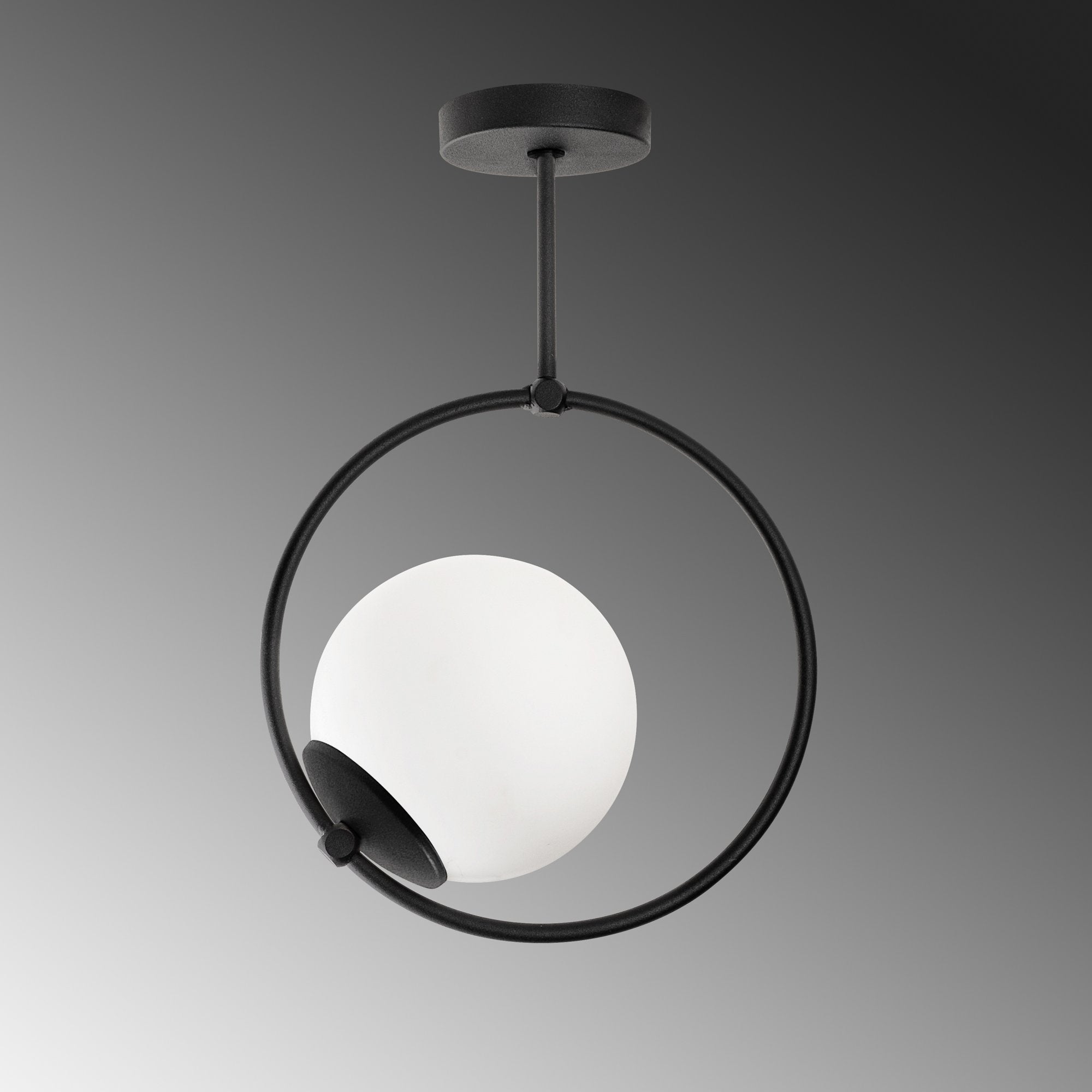 GMN-000013 in Schwarz präsentiert im Onlineshop von KAQTU Design AG. Pendelleuchte ist von Opviq