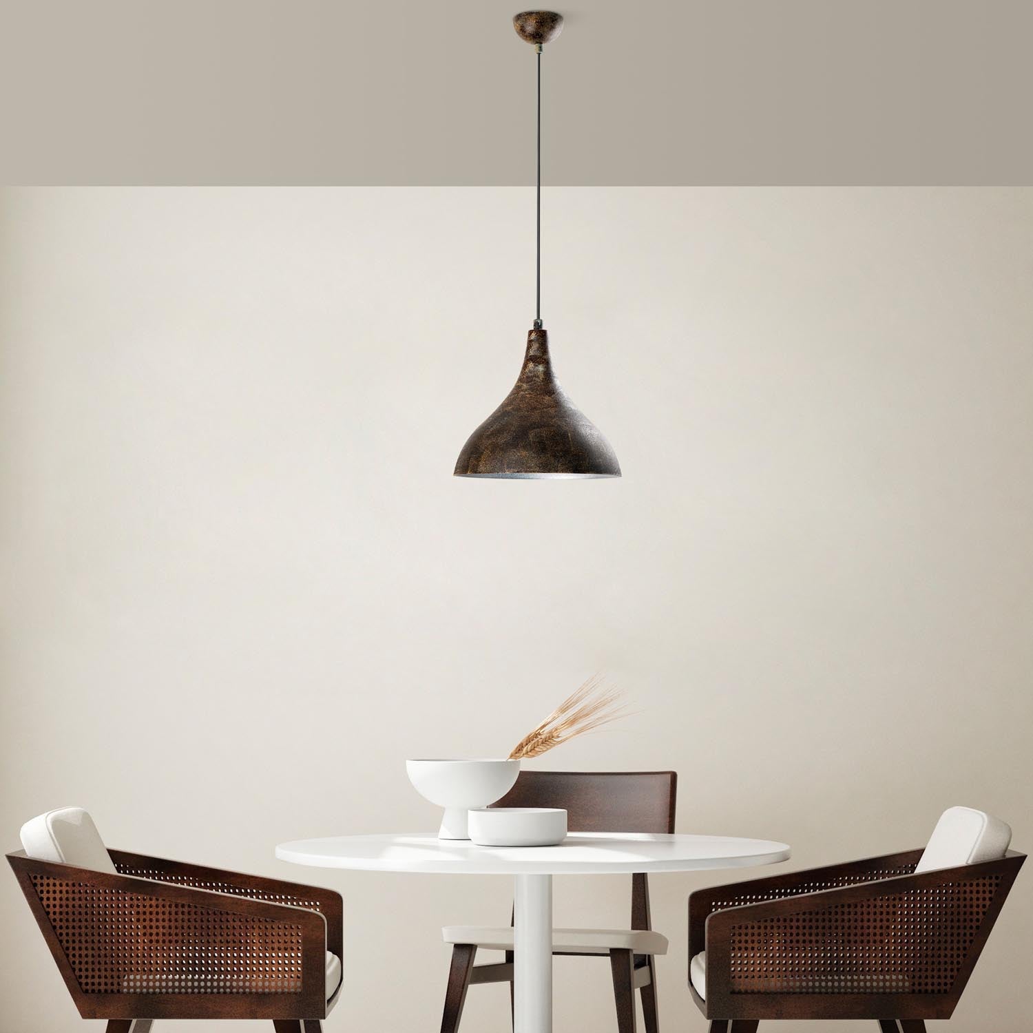 BITLIS-N-1395-RETRO in Antiquation präsentiert im Onlineshop von KAQTU Design AG. Pendelleuchte ist von Opviq