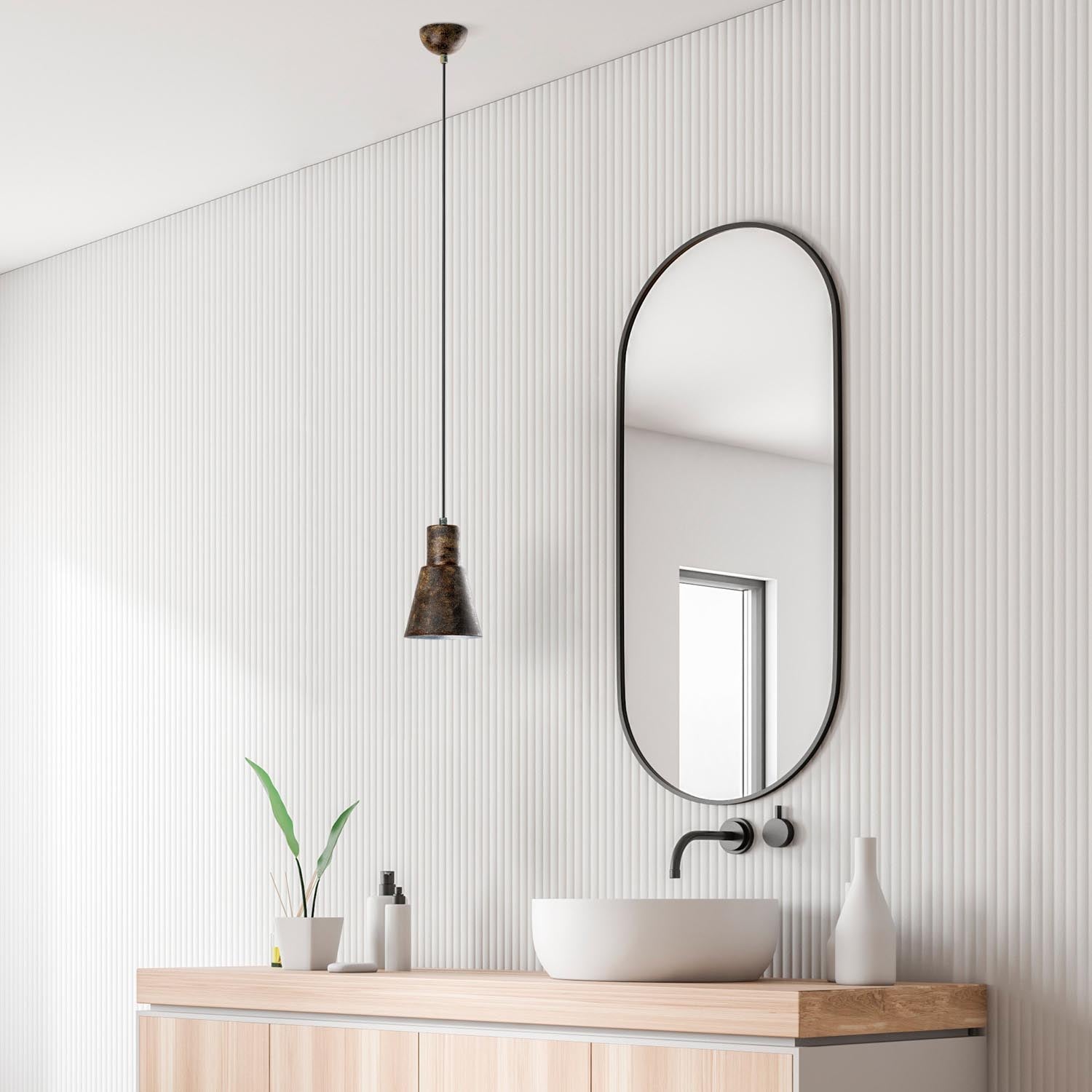 KONIKKEM-6362-RETRO in Antiquation präsentiert im Onlineshop von KAQTU Design AG. Pendelleuchte ist von Opviq