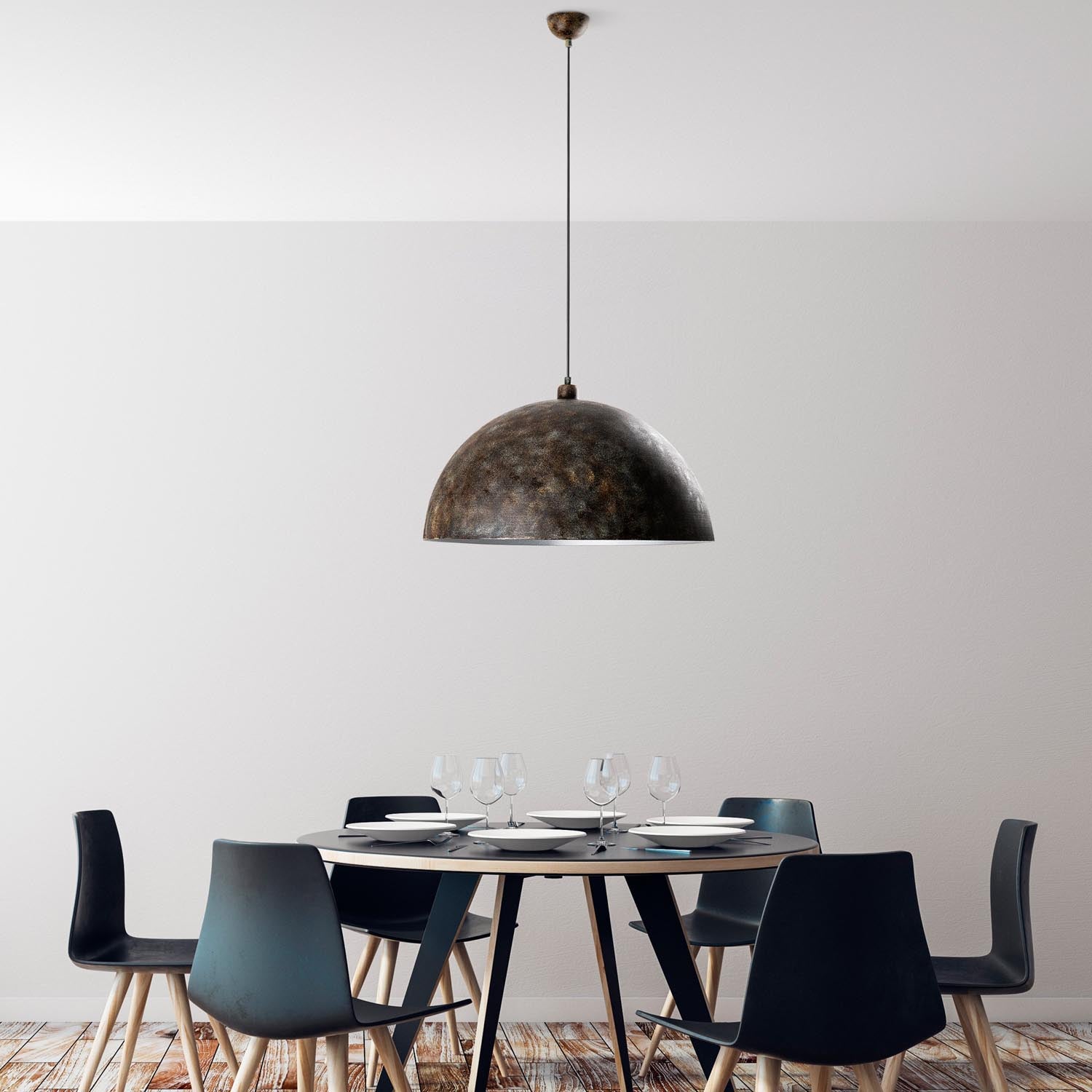 KURE-60-236-RETRO in Antiquation präsentiert im Onlineshop von KAQTU Design AG. Pendelleuchte ist von Opviq