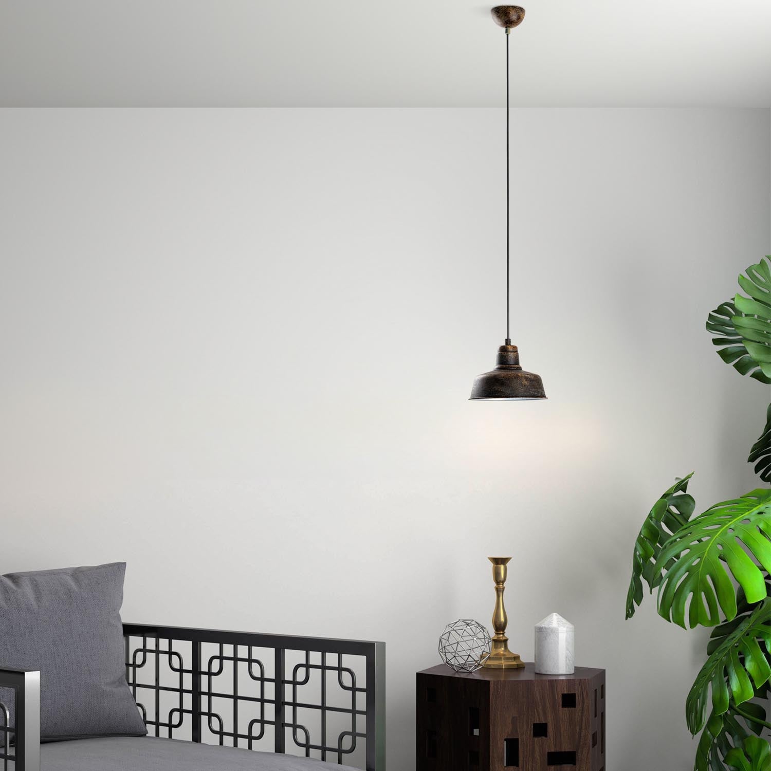 MEMATI-181RETRO-1 in Antiquation präsentiert im Onlineshop von KAQTU Design AG. Pendelleuchte ist von Opviq