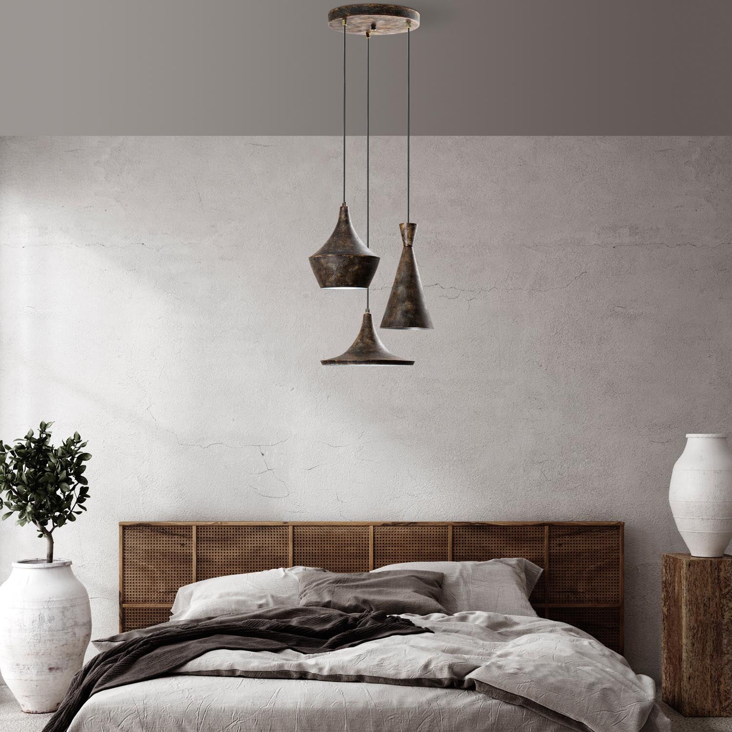 TOM-3556-RETRO in Antiquation präsentiert im Onlineshop von KAQTU Design AG. Pendelleuchte ist von Opviq