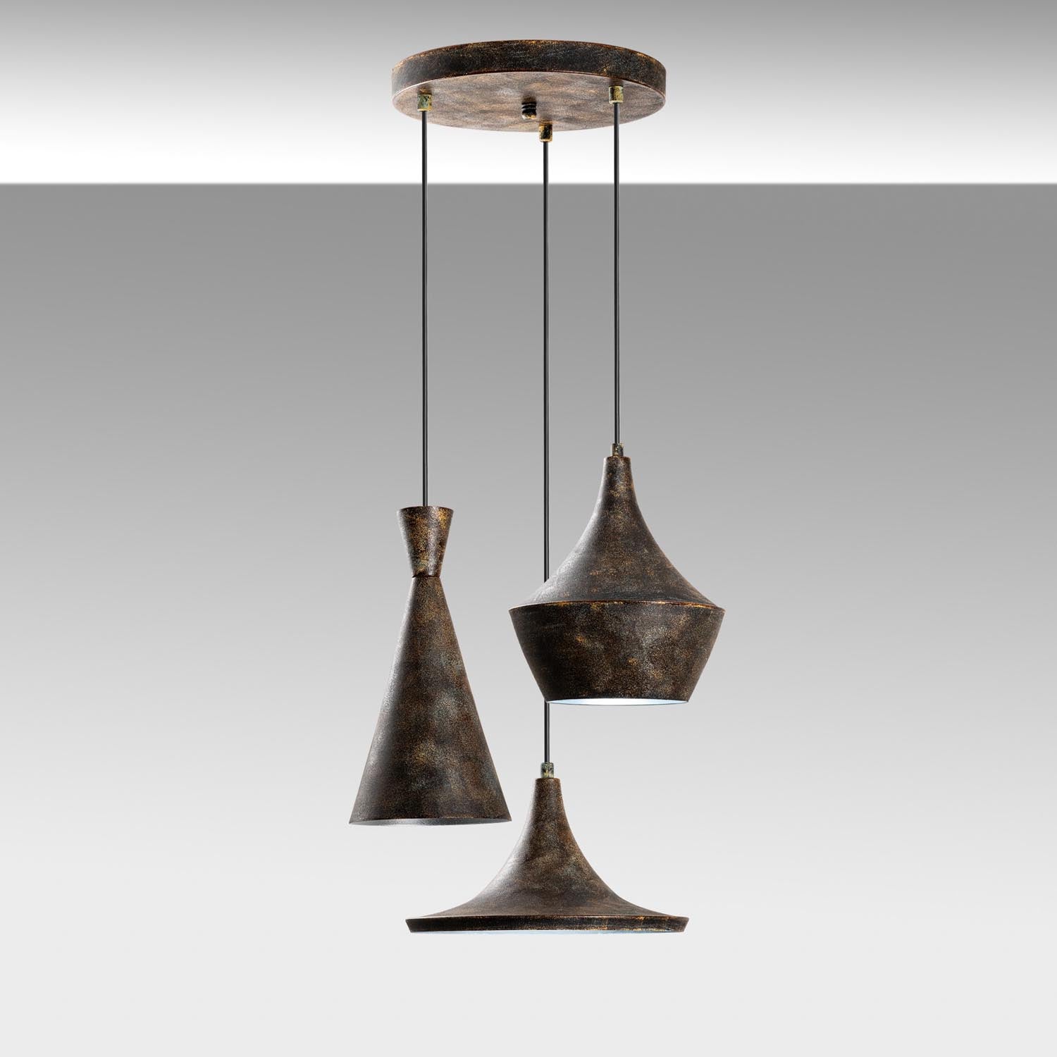TOM-3556-RETRO in Antiquation präsentiert im Onlineshop von KAQTU Design AG. Pendelleuchte ist von Opviq
