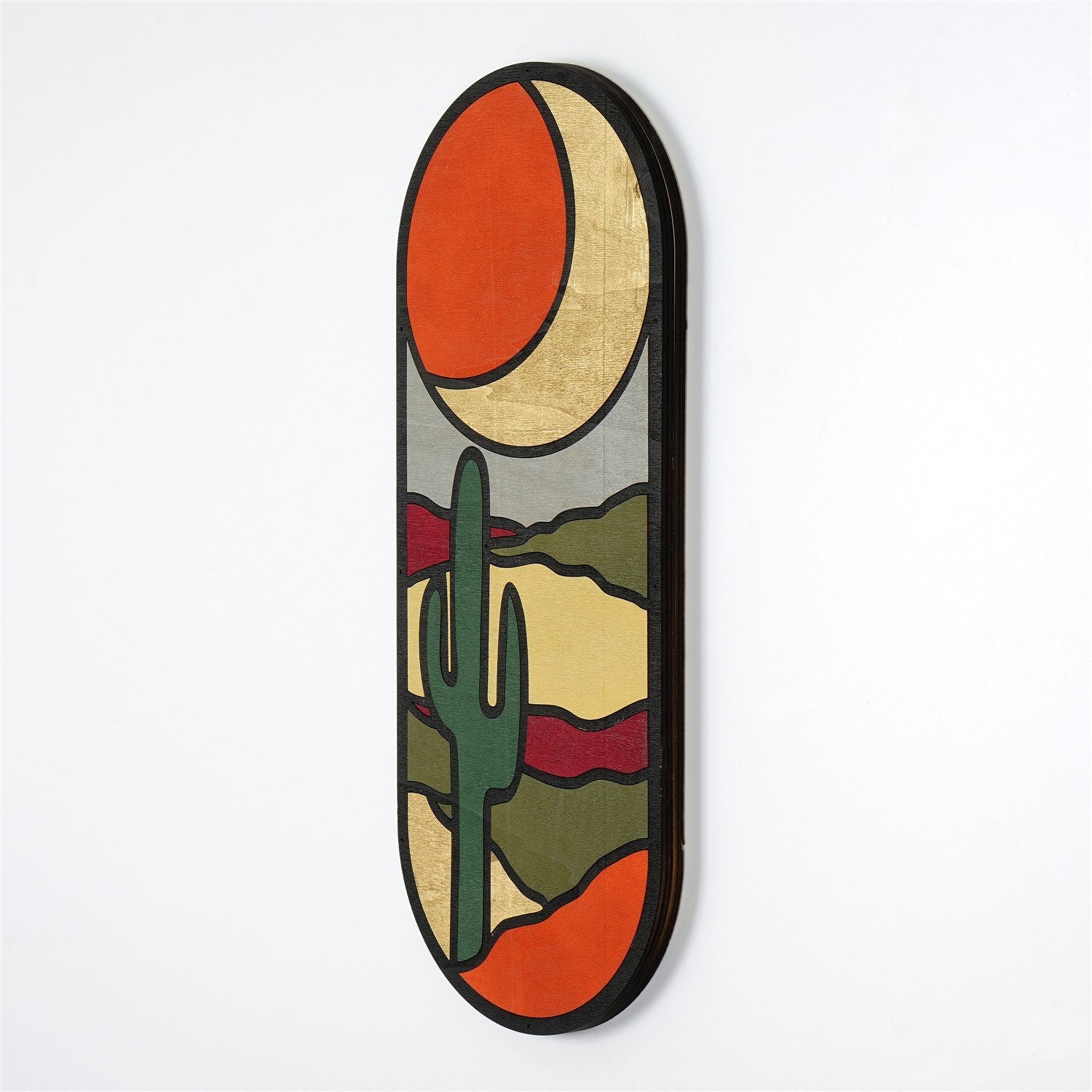ART059 in Mehrfarbig präsentiert im Onlineshop von KAQTU Design AG. Wanddeko ist von Wallity