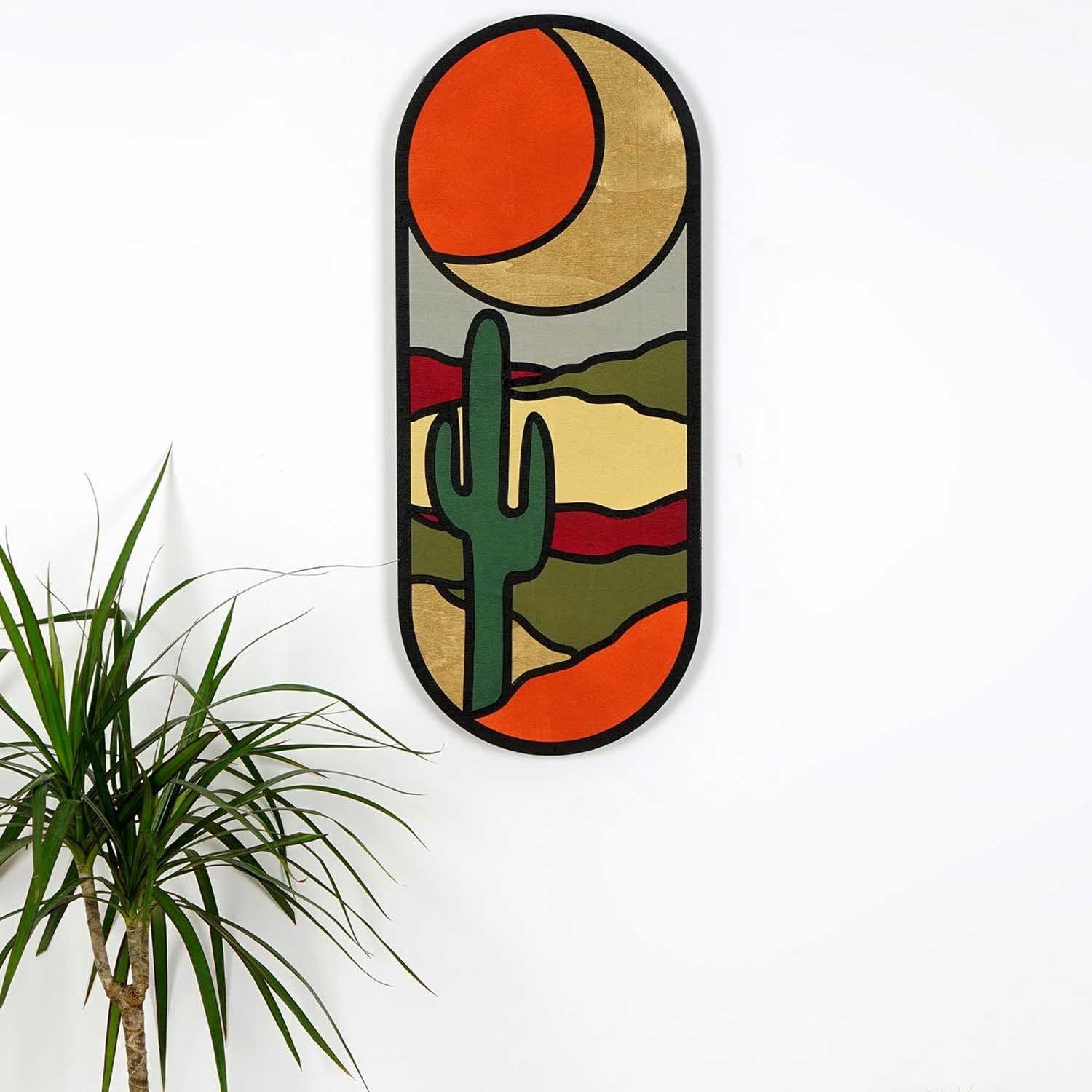 ART059 in Mehrfarbig präsentiert im Onlineshop von KAQTU Design AG. Wanddeko ist von Wallity