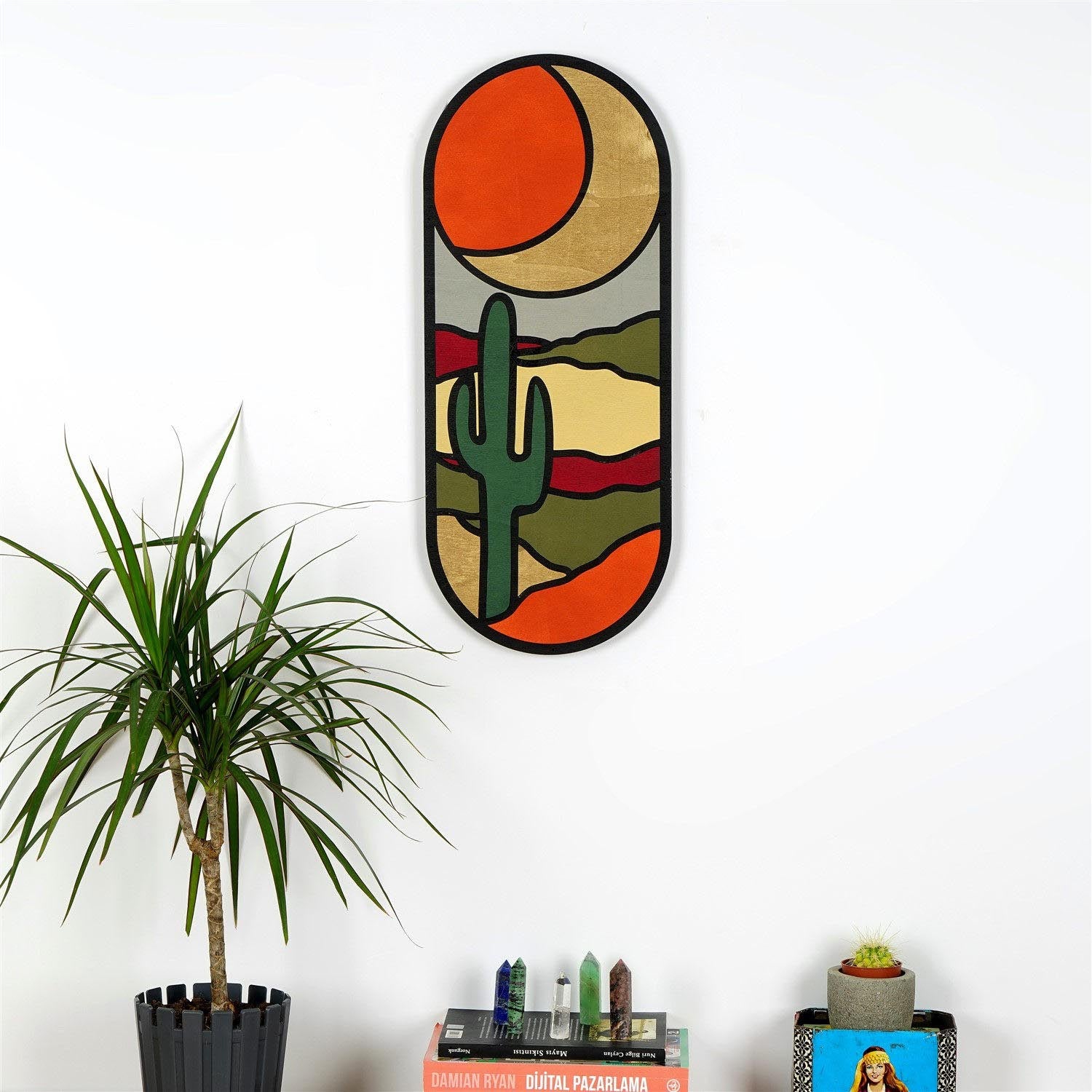 ART059 in Mehrfarbig präsentiert im Onlineshop von KAQTU Design AG. Wanddeko ist von Wallity