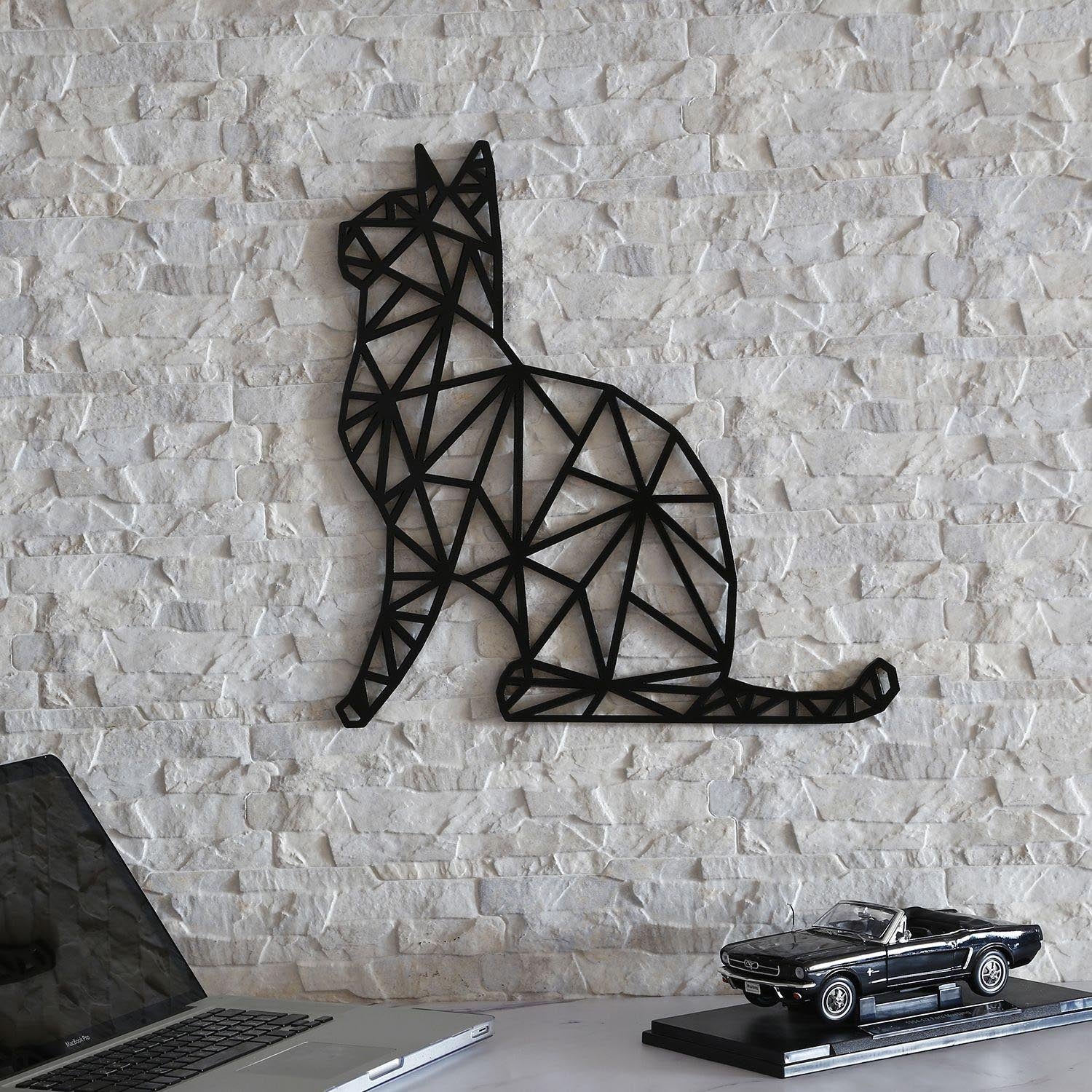 MTK013 v2 in Schwarz präsentiert im Onlineshop von KAQTU Design AG. Wanddeko ist von Wallity