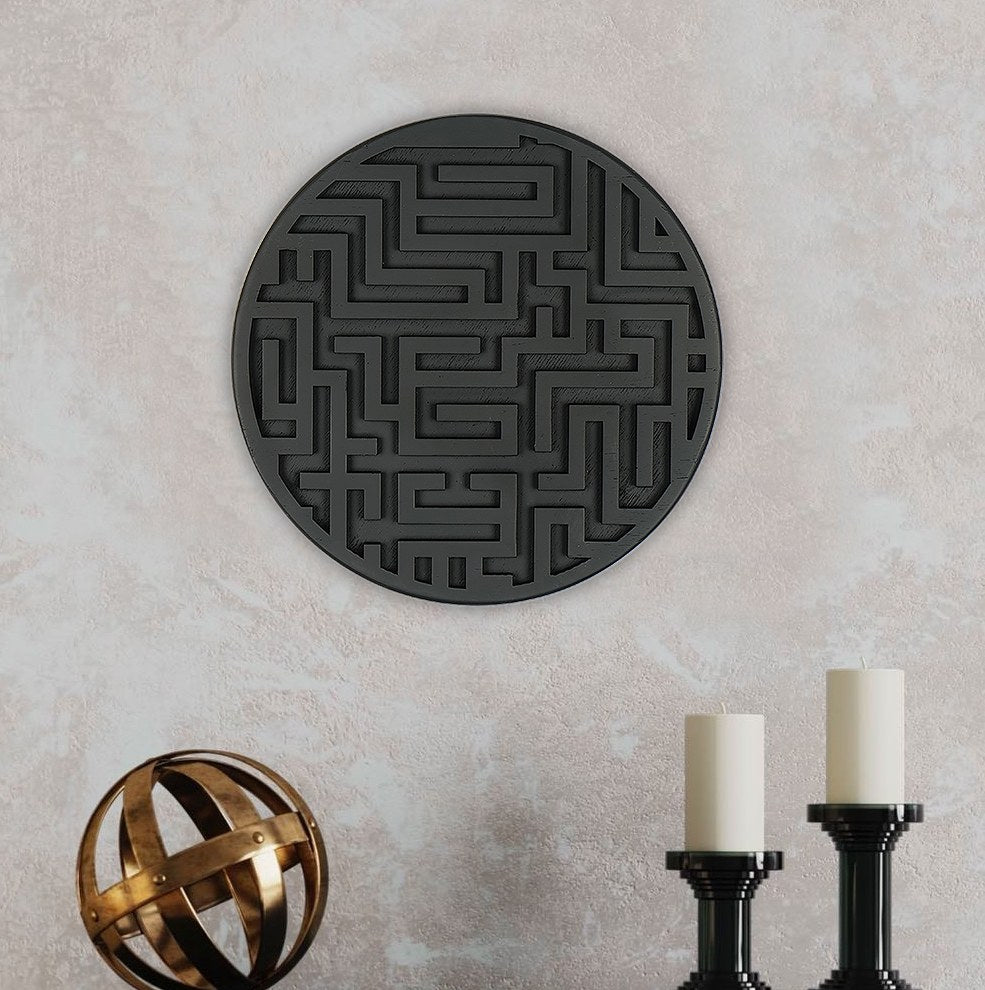ART139 in Schwarz präsentiert im Onlineshop von KAQTU Design AG. Wanddeko ist von Wallity
