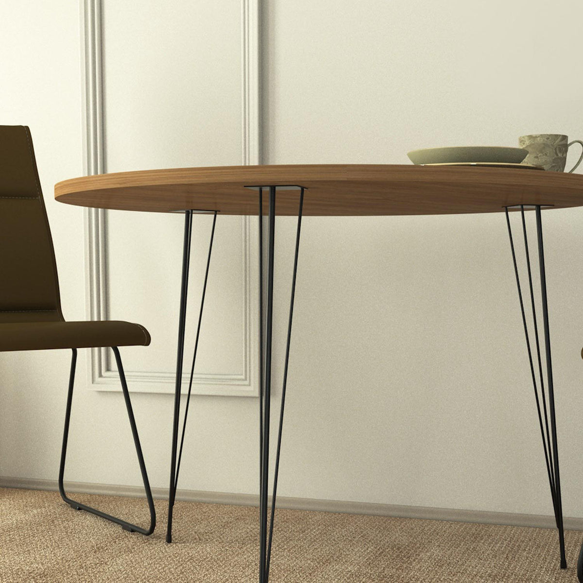 Sandalf Esstisch - Kaukasische Eiche in Kaukasische Eiche präsentiert im Onlineshop von KAQTU Design AG. Esstisch ist von Hanah Home