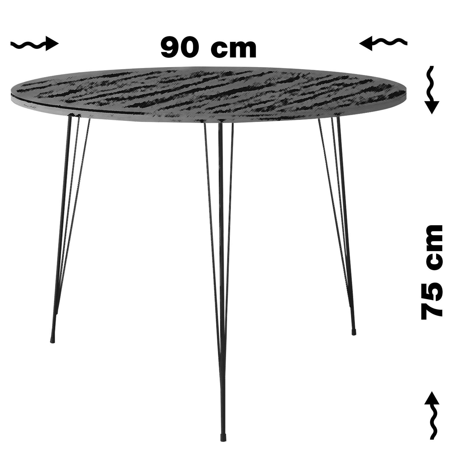 Sandalf - Caucasian Oak in Kaukasische Eiche präsentiert im Onlineshop von KAQTU Design AG. Esstisch ist von Hanah Home