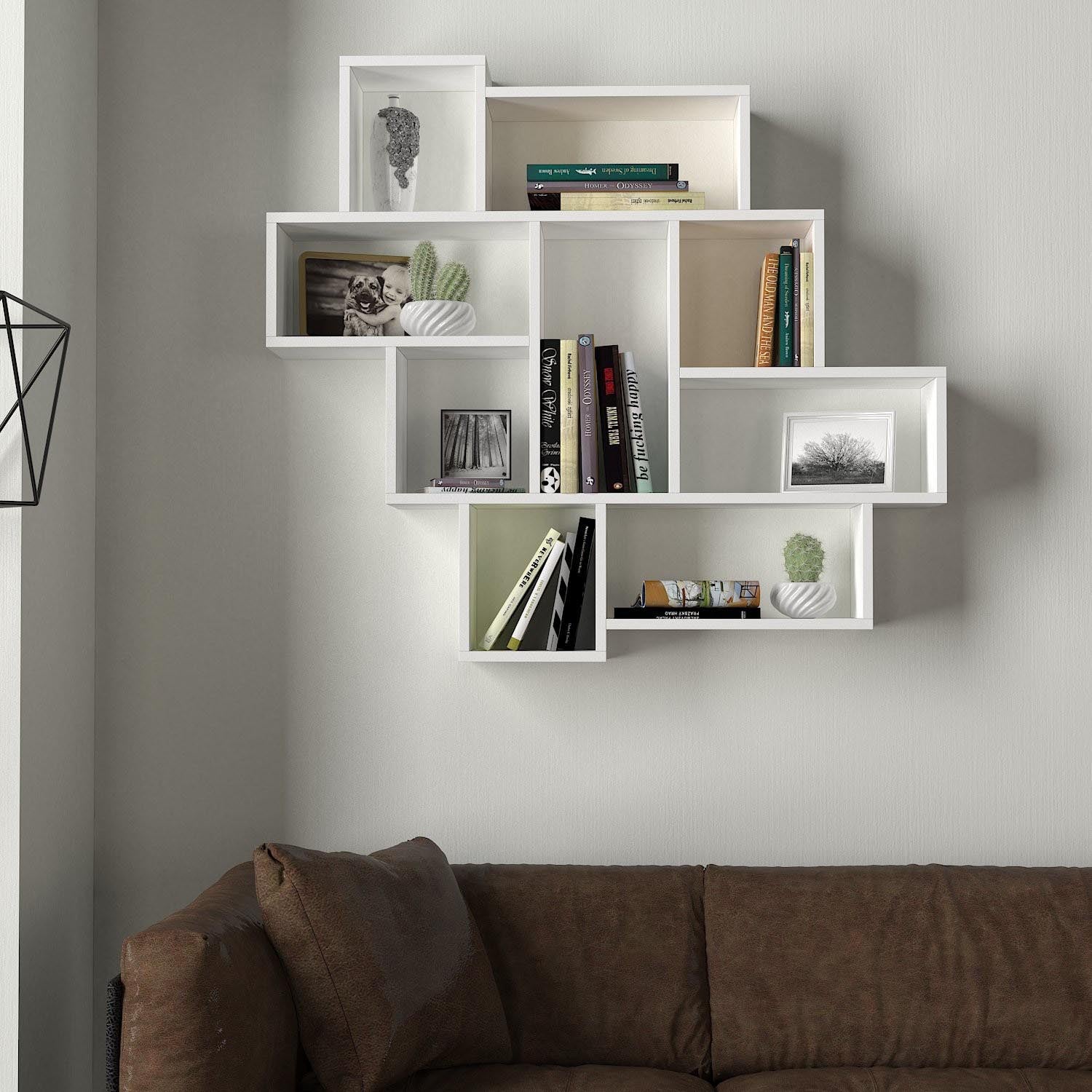 Parola - White in Weiss präsentiert im Onlineshop von KAQTU Design AG. Wandregal ist von Hanah Home