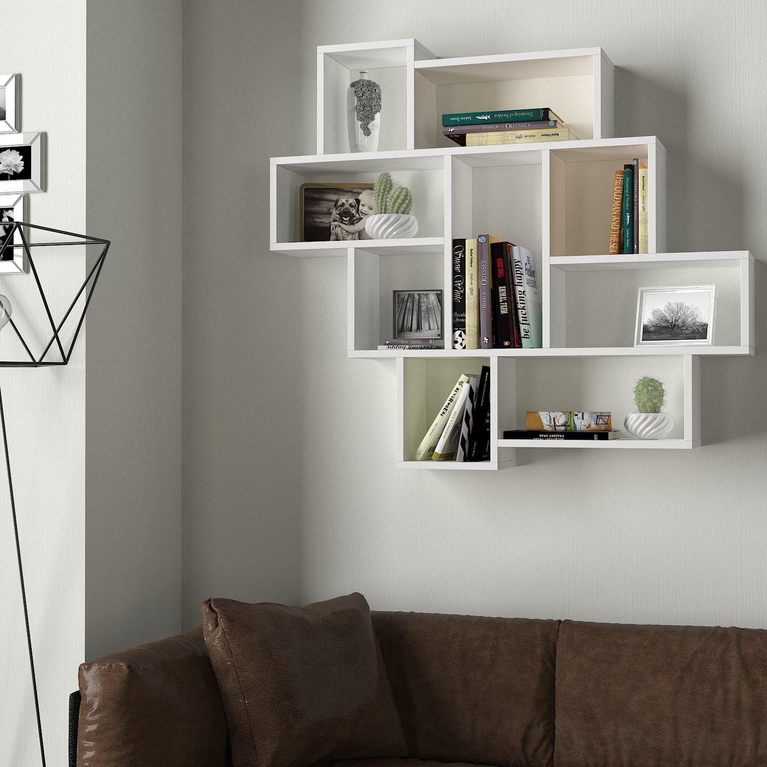 Parola - White in Weiss präsentiert im Onlineshop von KAQTU Design AG. Wandregal ist von Hanah Home