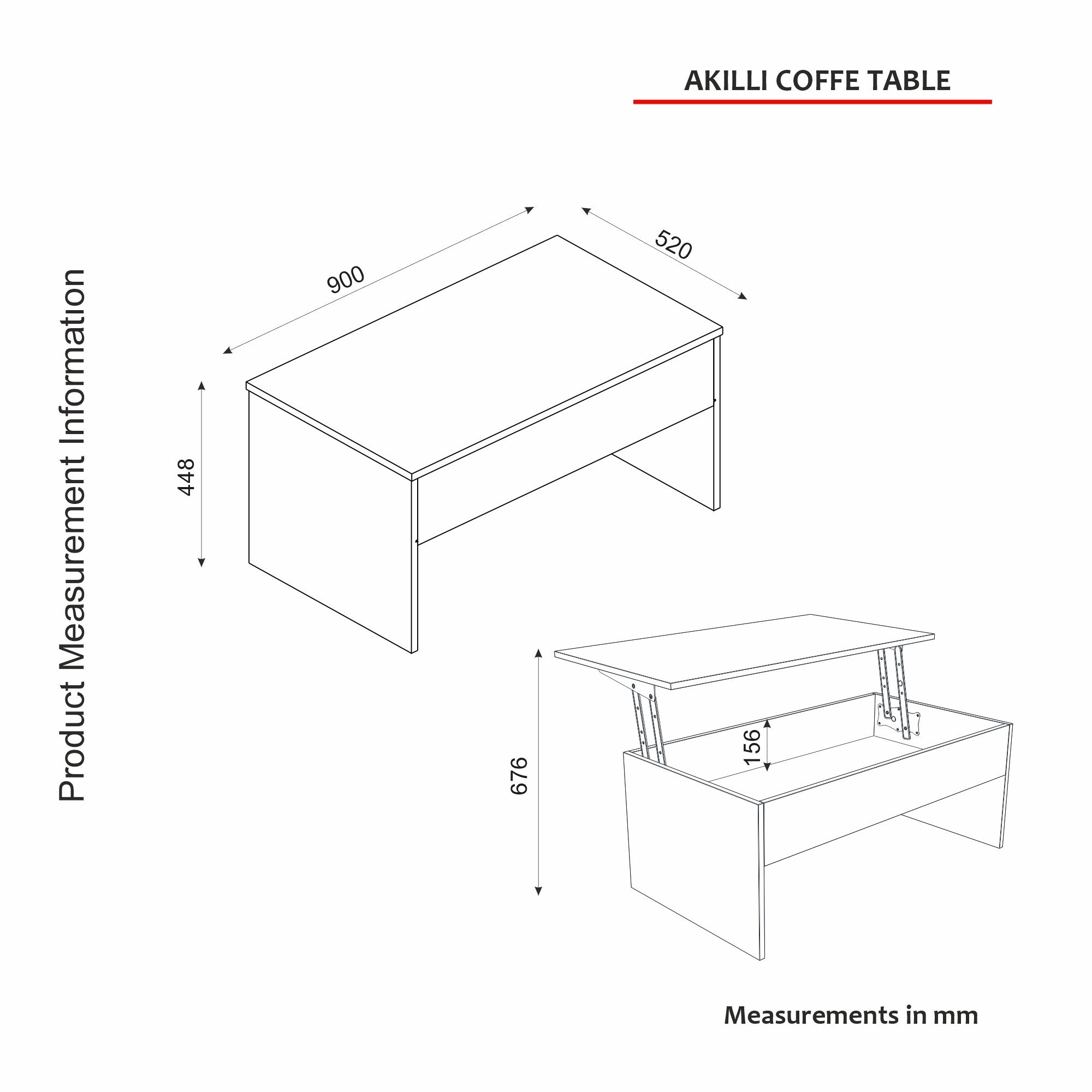 Akilli in Travertin präsentiert im Onlineshop von KAQTU Design AG. Beistelltisch ist von Hanah Home