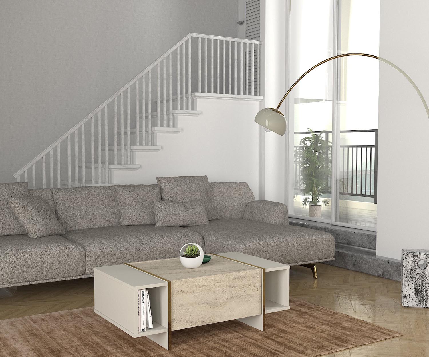 Veyron - Travertine, Sandstone