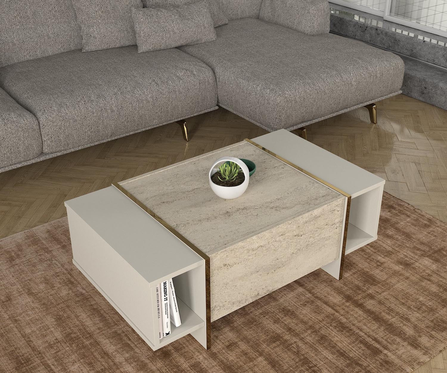 Veyron - Travertine, Sandstone