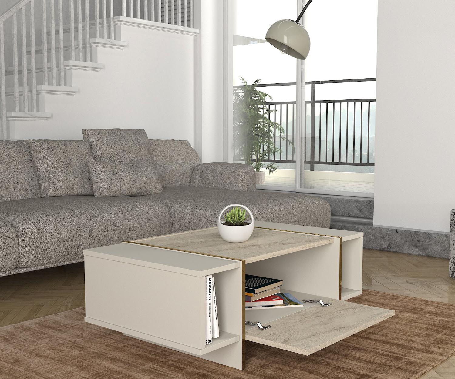 Veyron - Travertine, Sandstone