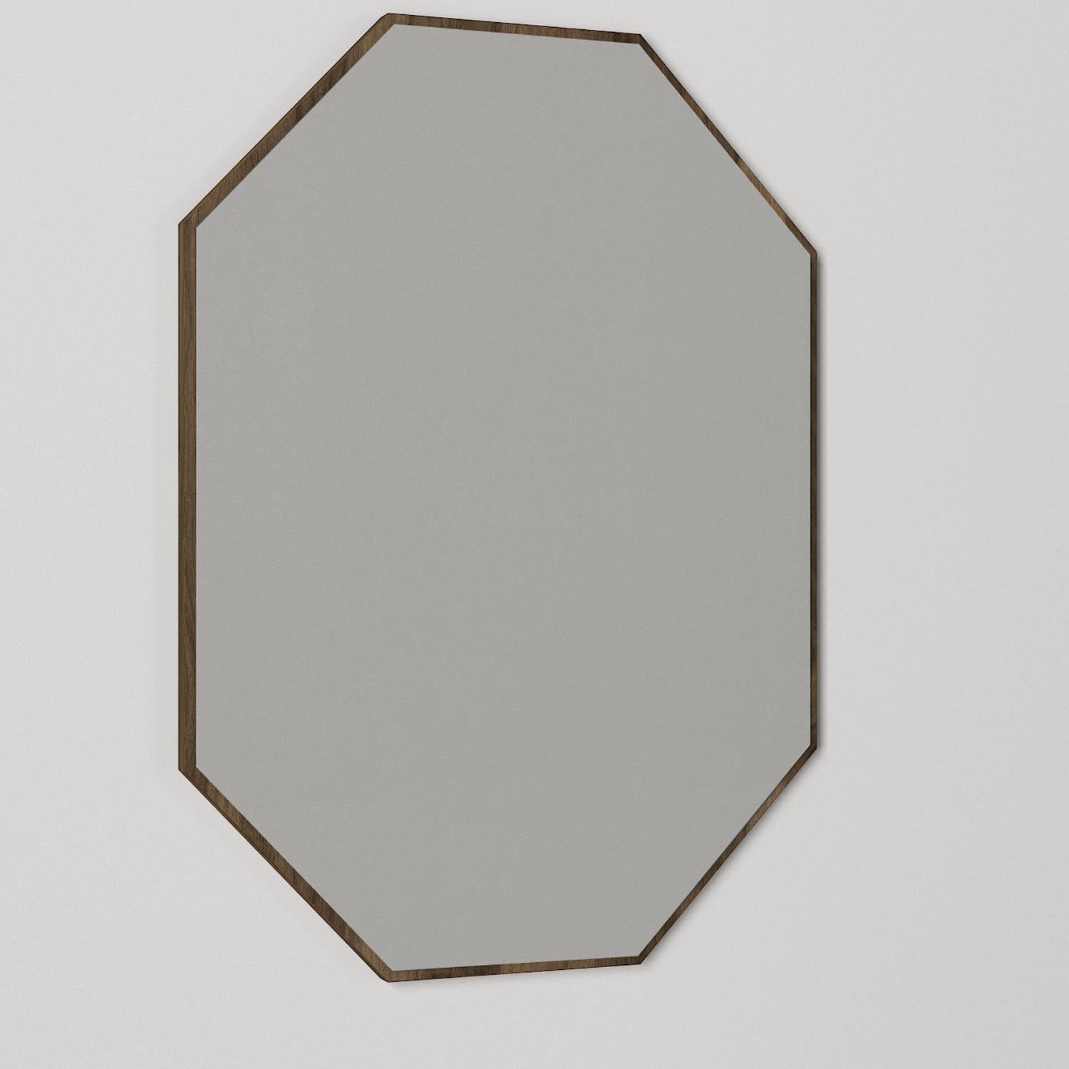 Lost - Walnut in Walnuss präsentiert im Onlineshop von KAQTU Design AG. Spiegel ist von Hanah Home