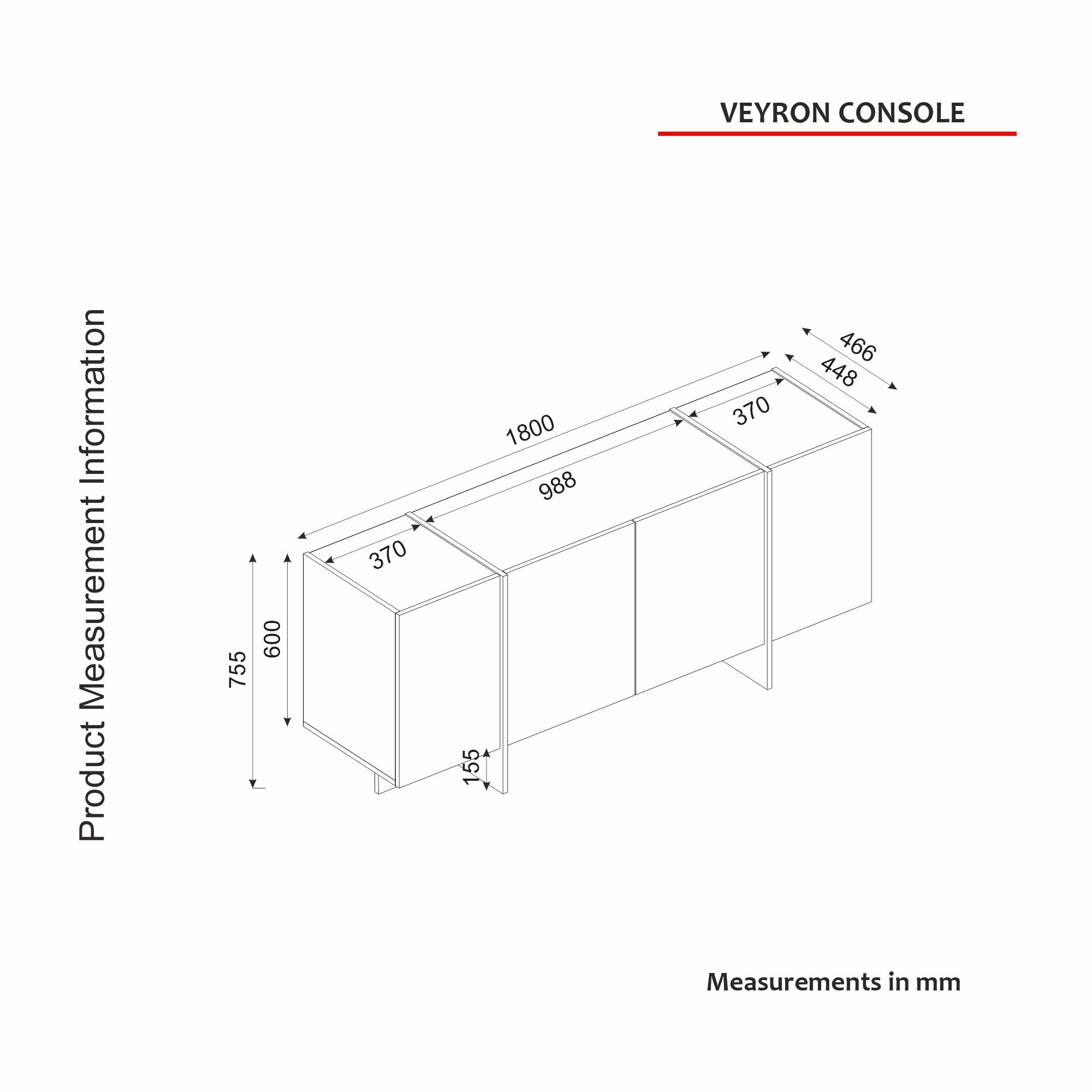 Verleihen Sie Ihrem Wohnzimmer mit dem Veyron TV-Möbel von Hanah Home in Schwarz und Gold einen Hauch von Luxus und Stil. Perfekte Kombination aus Eleganz und Funktionalität.