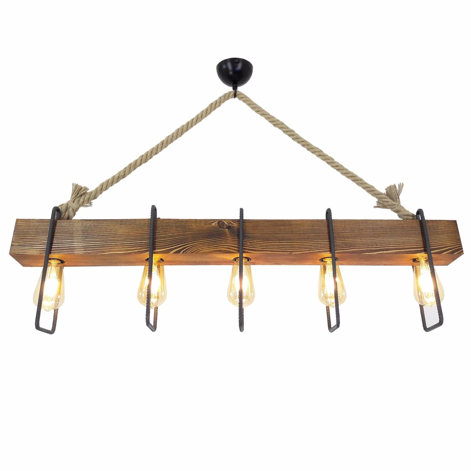 Demir Kütük 1 in Walnuss
 Schwarz
 Beige präsentiert im Onlineshop von KAQTU Design AG. Pendelleuchte ist von Opviq