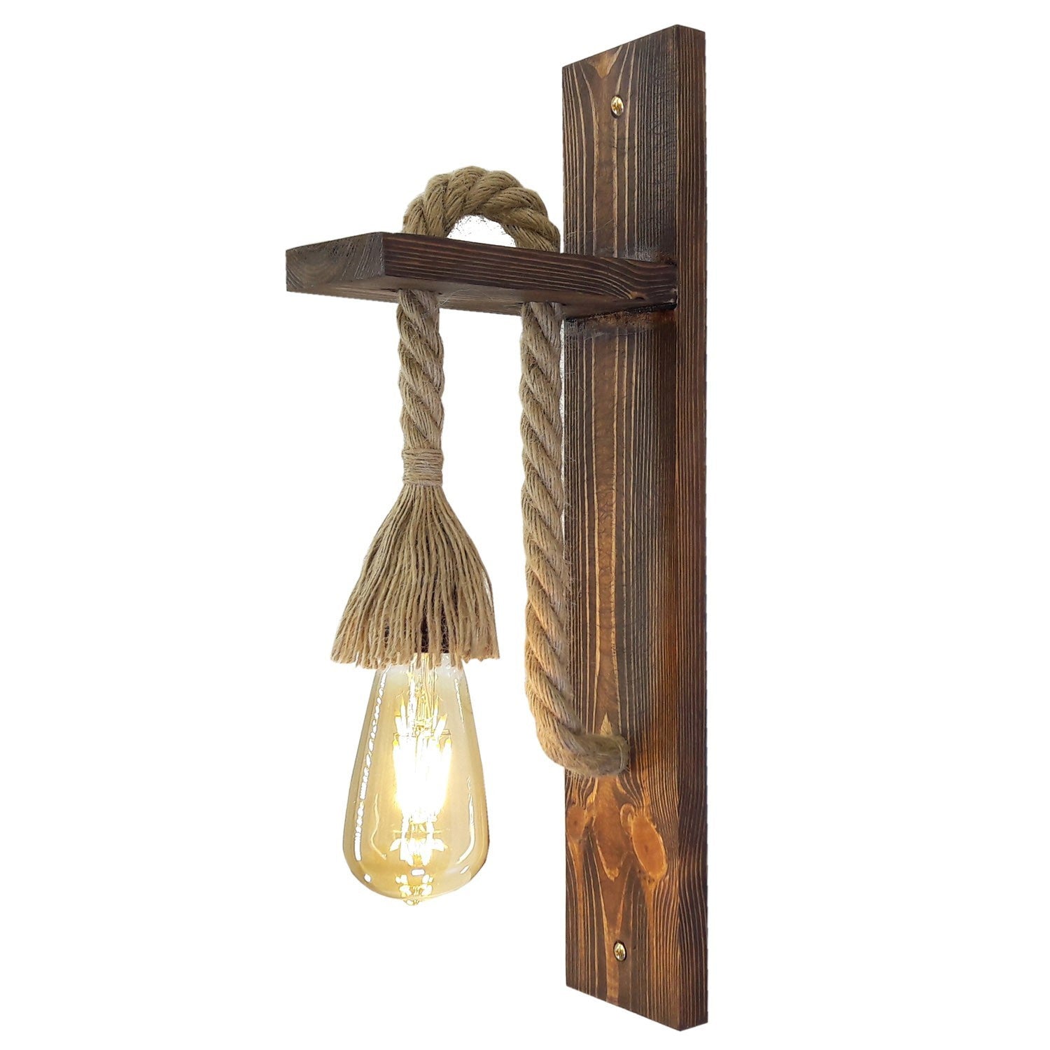 Ahşap Aplik 23 in Walnuss präsentiert im Onlineshop von KAQTU Design AG. Wandleuchte ist von Opviq