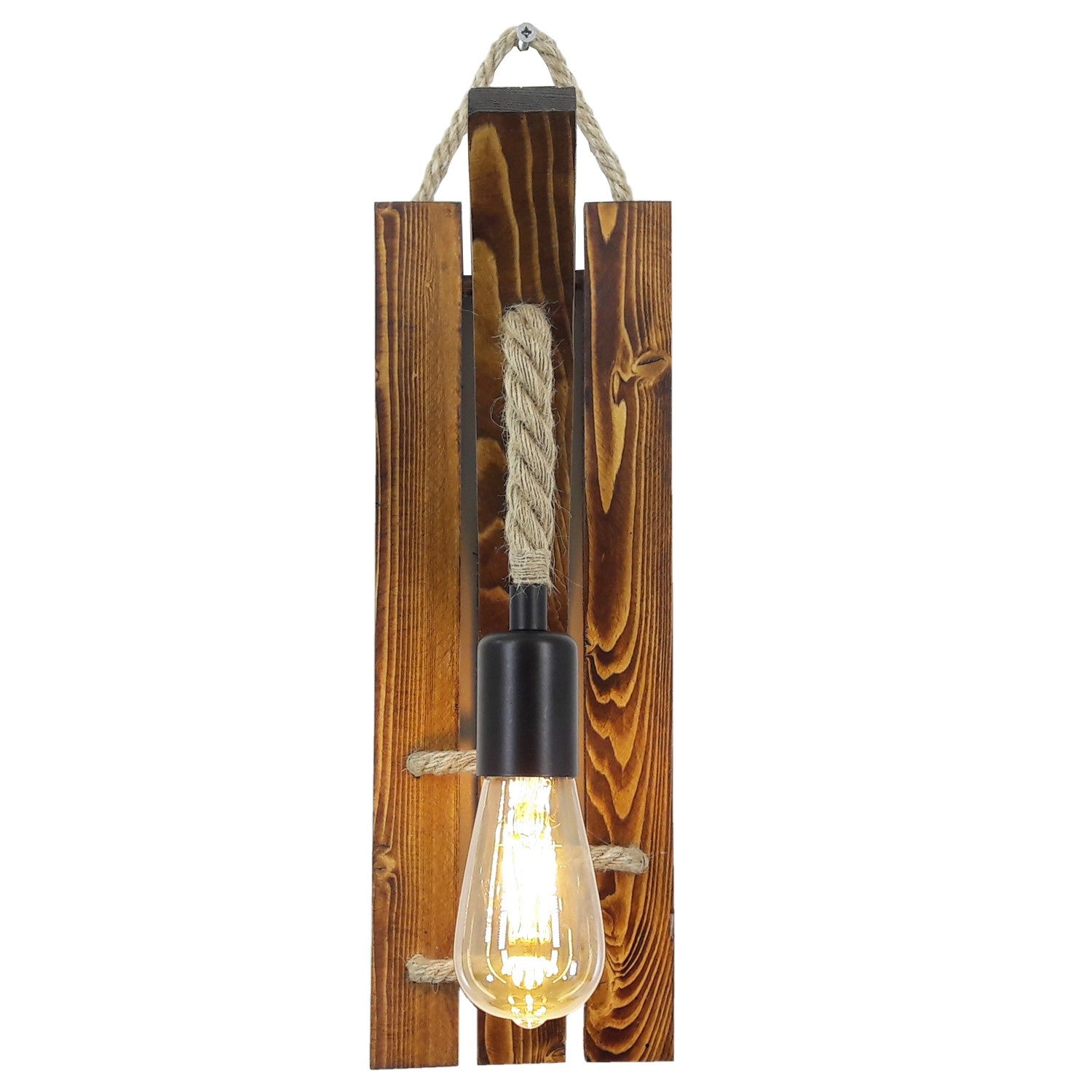 Ahşap Aplik 19 in Walnuss präsentiert im Onlineshop von KAQTU Design AG. Wandleuchte ist von Opviq