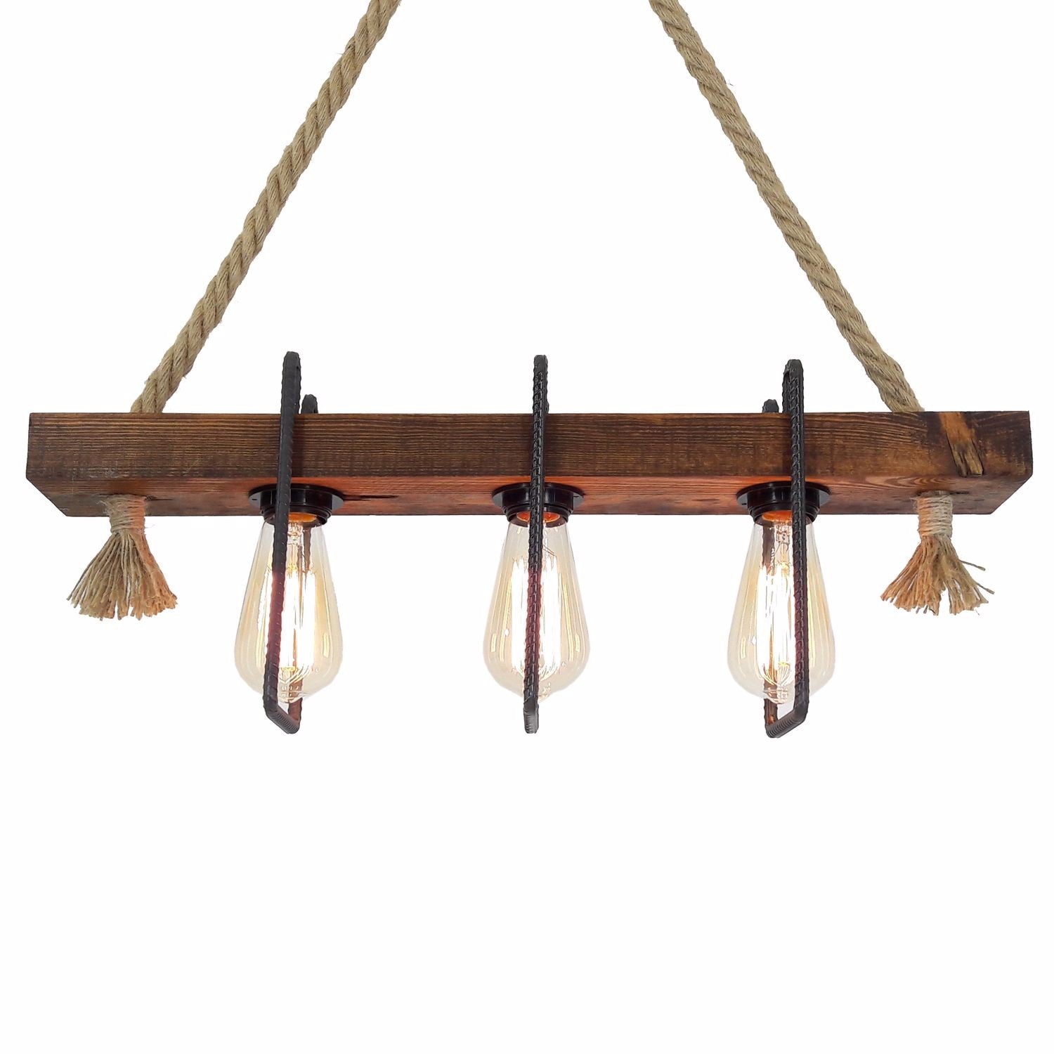 Demir Kütük 2 in Walnuss präsentiert im Onlineshop von KAQTU Design AG. Pendelleuchte ist von Opviq