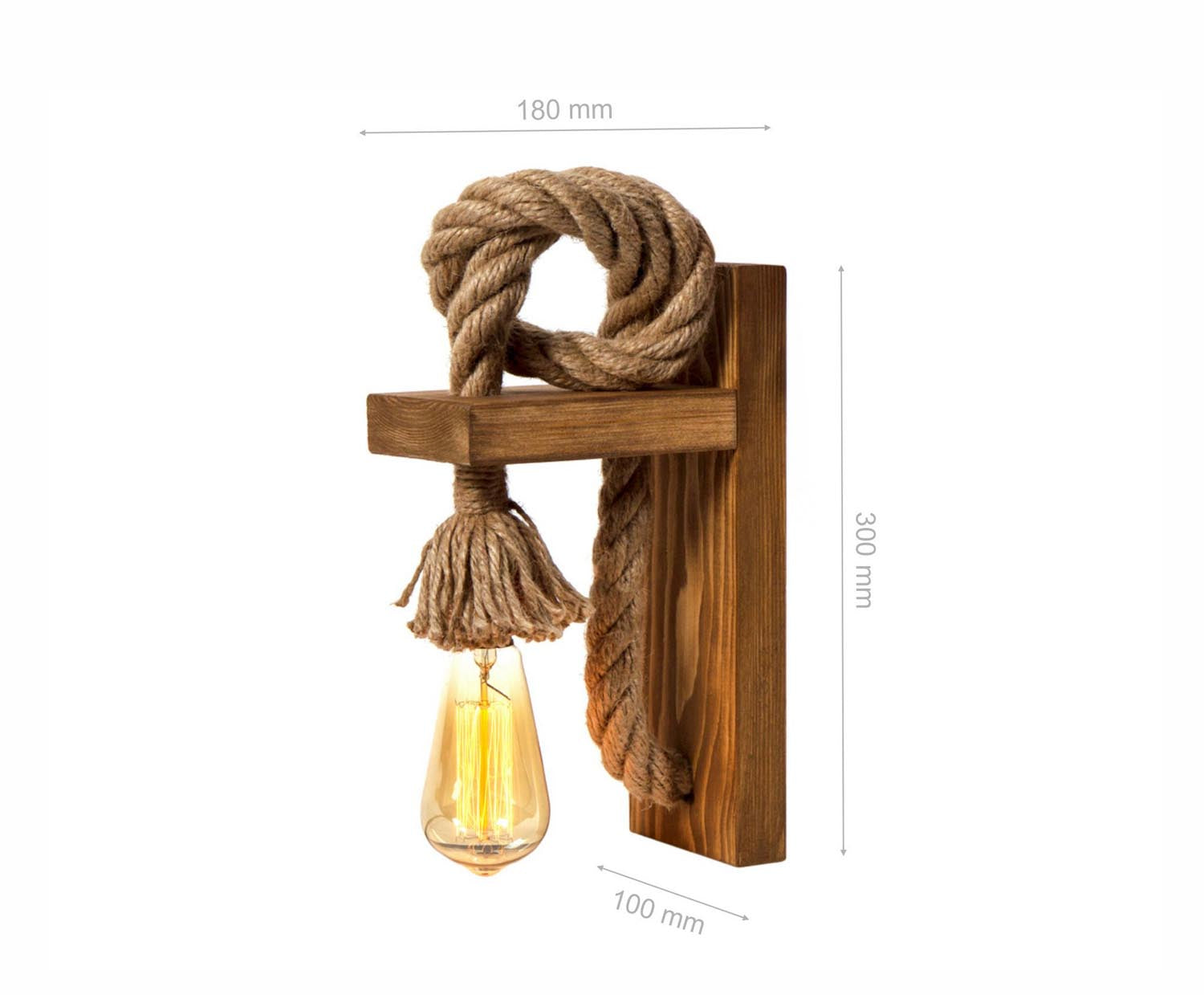KN14 in Braun Gold präsentiert im Onlineshop von KAQTU Design AG. Wandleuchte ist von Opviq