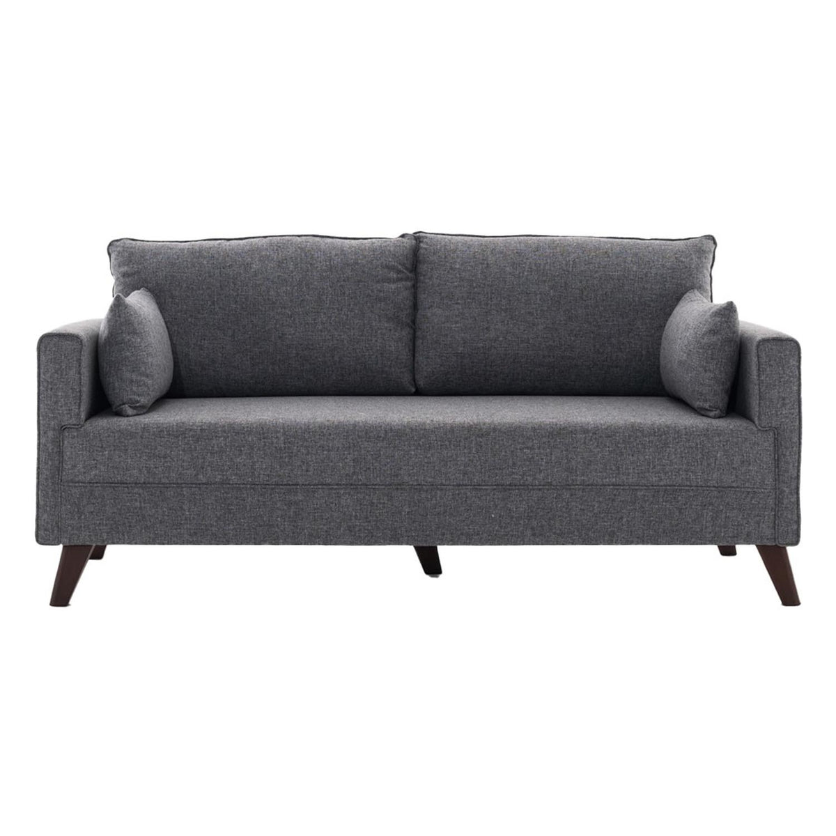 Bella Sofa For 2 Pr 2er Sofa - Grau in Grau präsentiert im Onlineshop von KAQTU Design AG. 2er Sofa ist von Atelier Del Sofa