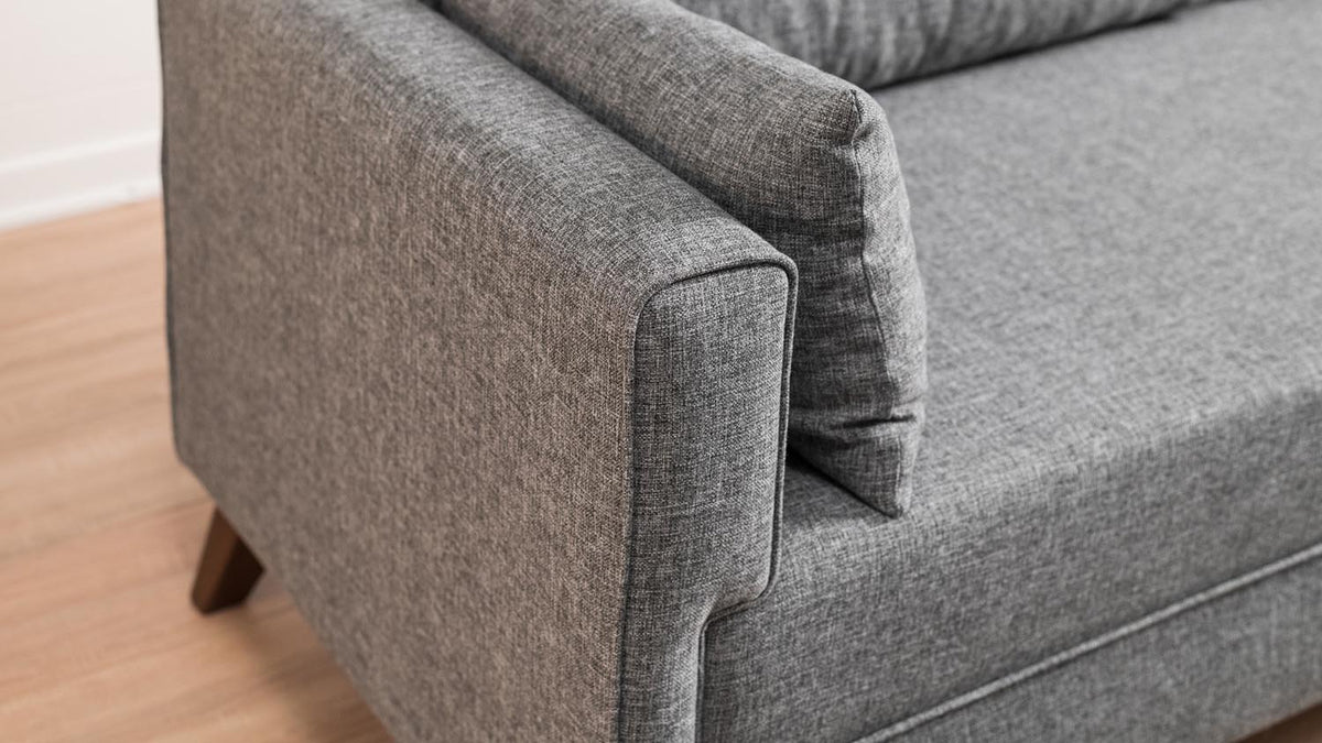 Bella Sofa Bed Bettsofa - Grau in Grau präsentiert im Onlineshop von KAQTU Design AG. Bettsofa ist von Atelier Del Sofa