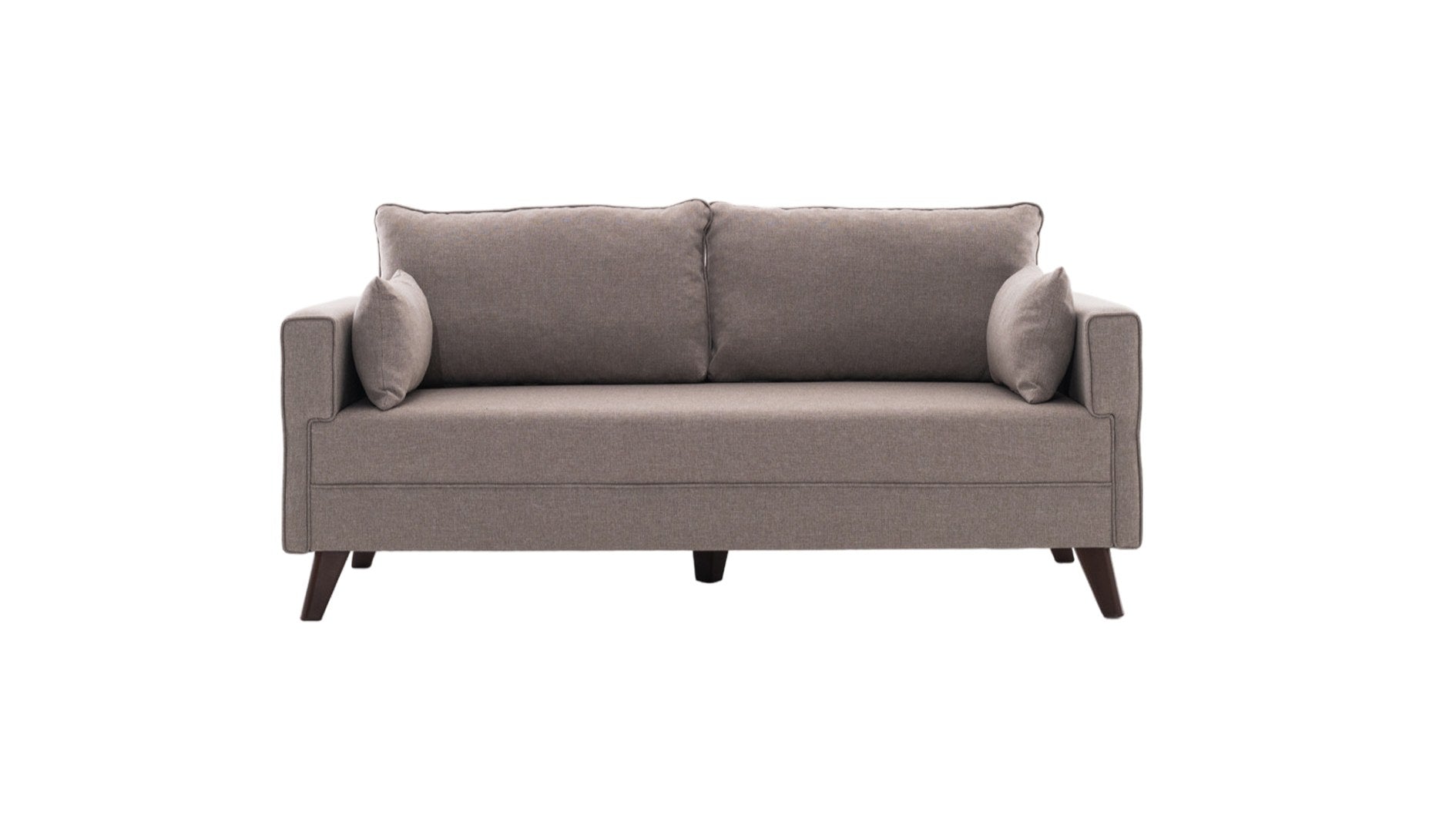Bella Sofa For 2 Pr - Cream in Sahne präsentiert im Onlineshop von KAQTU Design AG. 2er Sofa ist von Atelier Del Sofa
