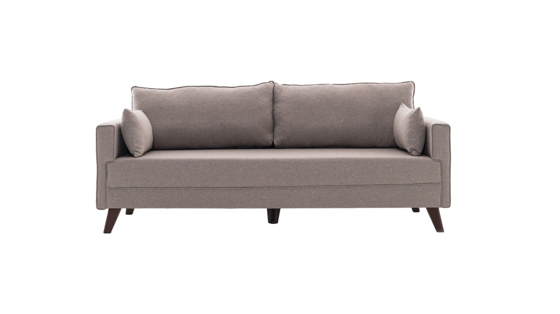 Bella Sofa For 3 Pr - Cream in Sahne präsentiert im Onlineshop von KAQTU Design AG. 3er Sofa ist von Atelier Del Sofa