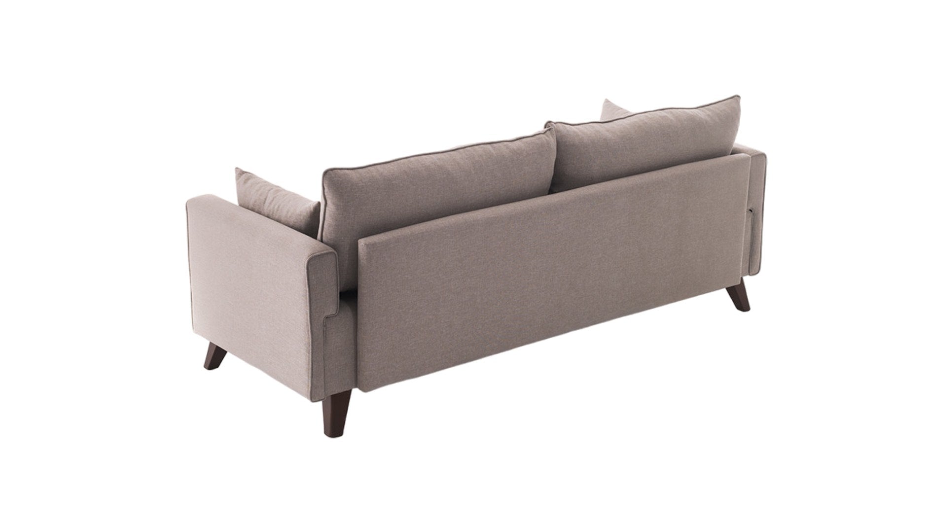Bella Sofa For 3 Pr - Cream in Sahne präsentiert im Onlineshop von KAQTU Design AG. 3er Sofa ist von Atelier Del Sofa