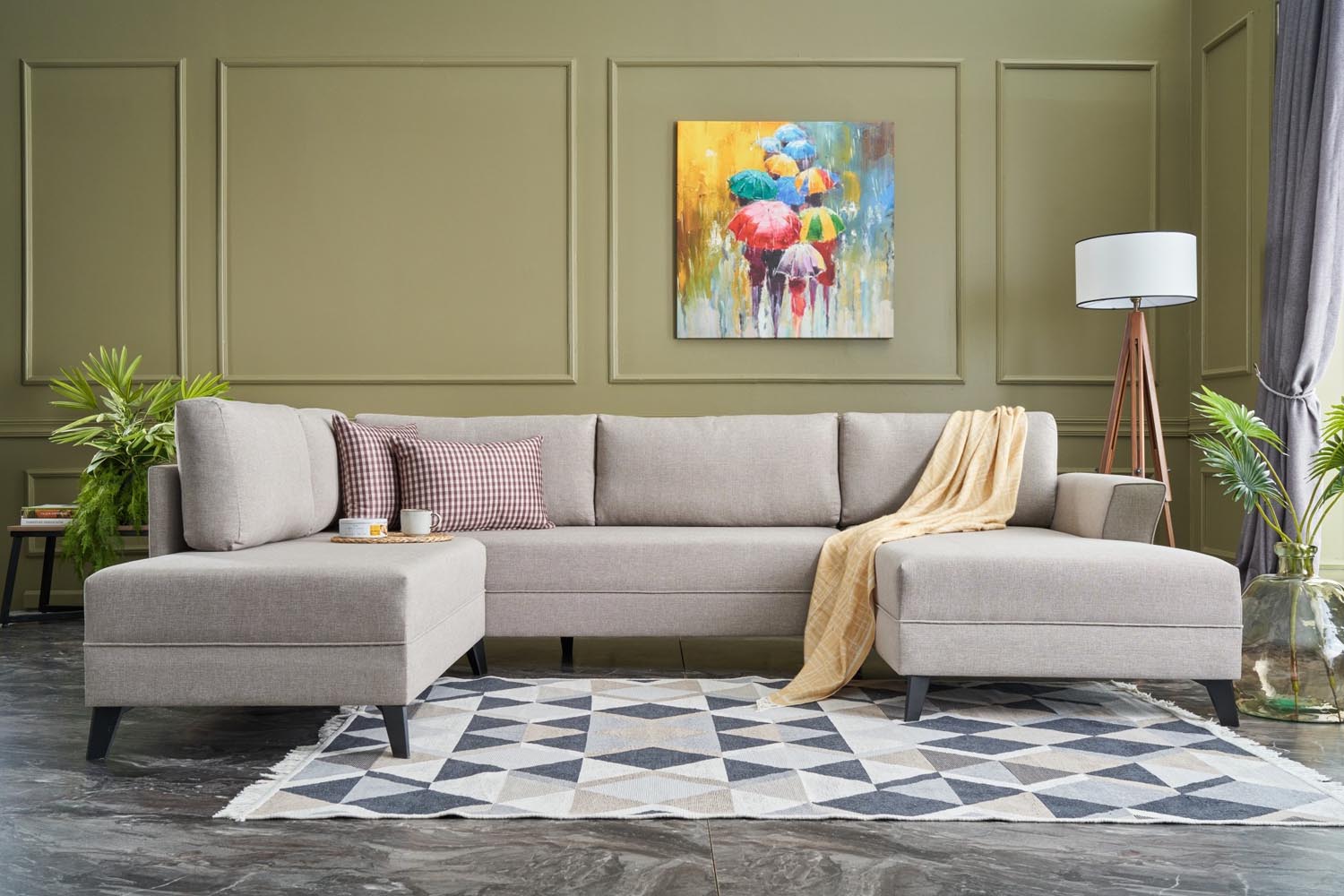 Eris - Cream in Sahne präsentiert im Onlineshop von KAQTU Design AG. Bettsofa ist von Atelier Del Sofa