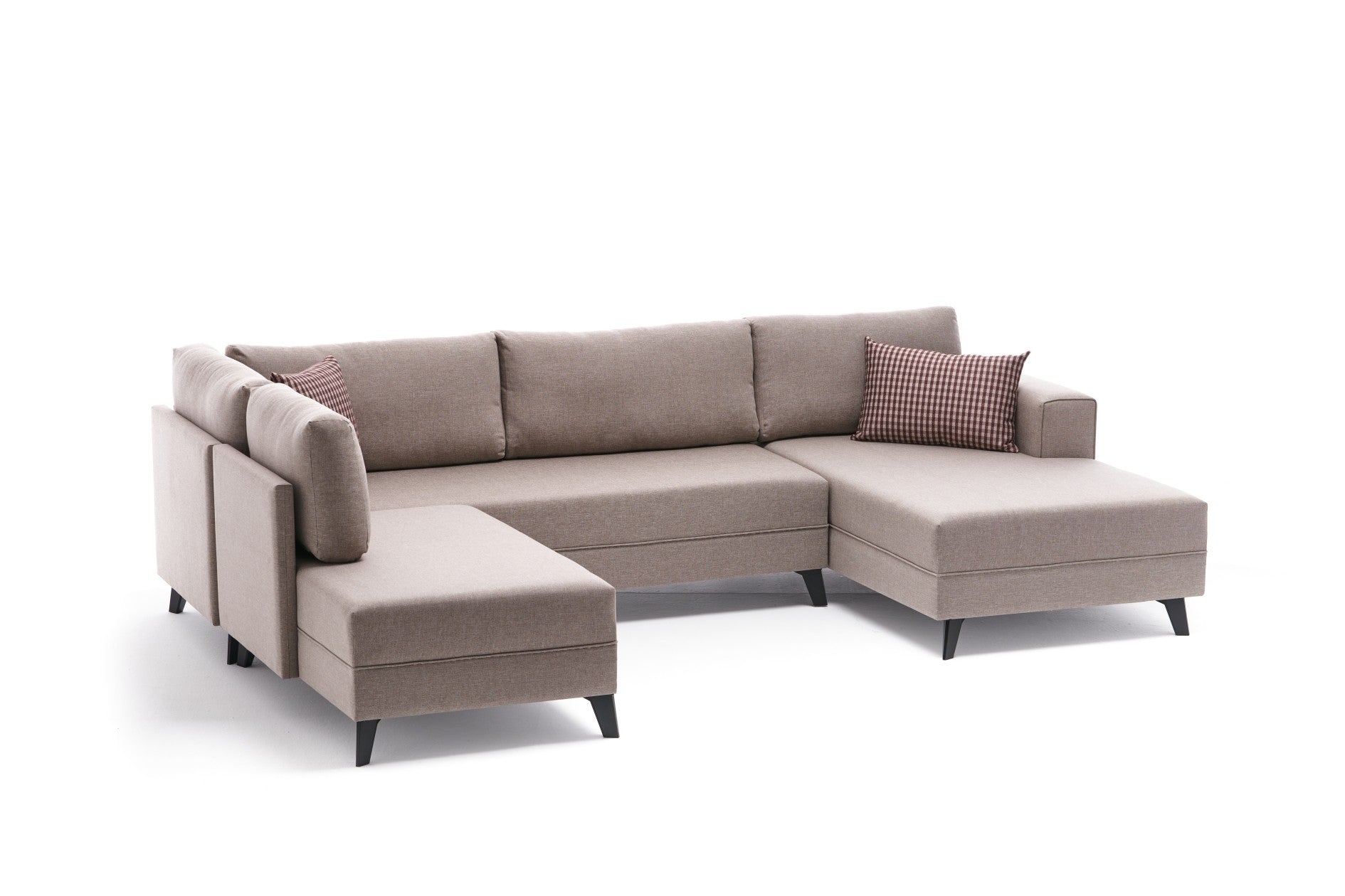 Efsun - Cream in Sahne präsentiert im Onlineshop von KAQTU Design AG. Bettsofa ist von Atelier Del Sofa