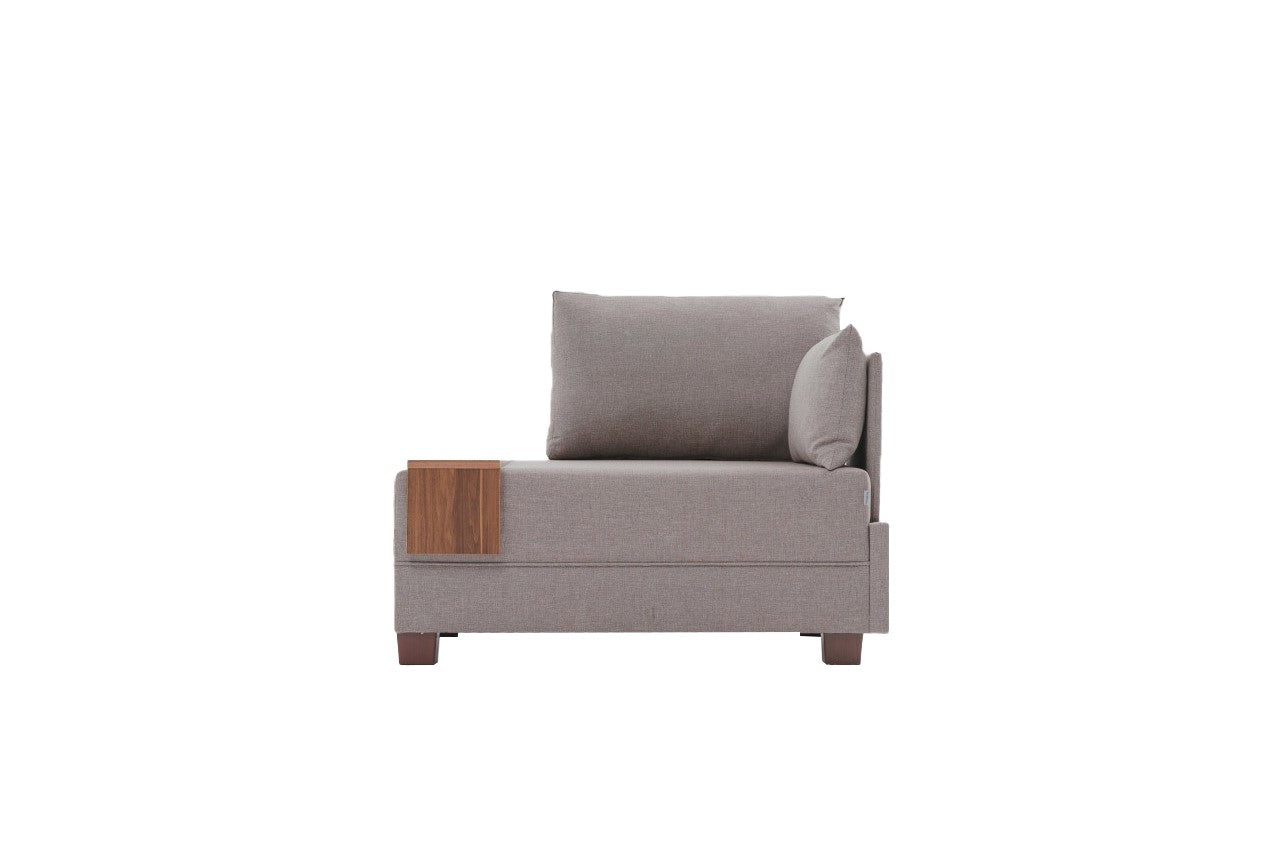 Fly Right - Beige v2 in Beige präsentiert im Onlineshop von KAQTU Design AG. Modulares Sofa ist von Atelier Del Sofa
