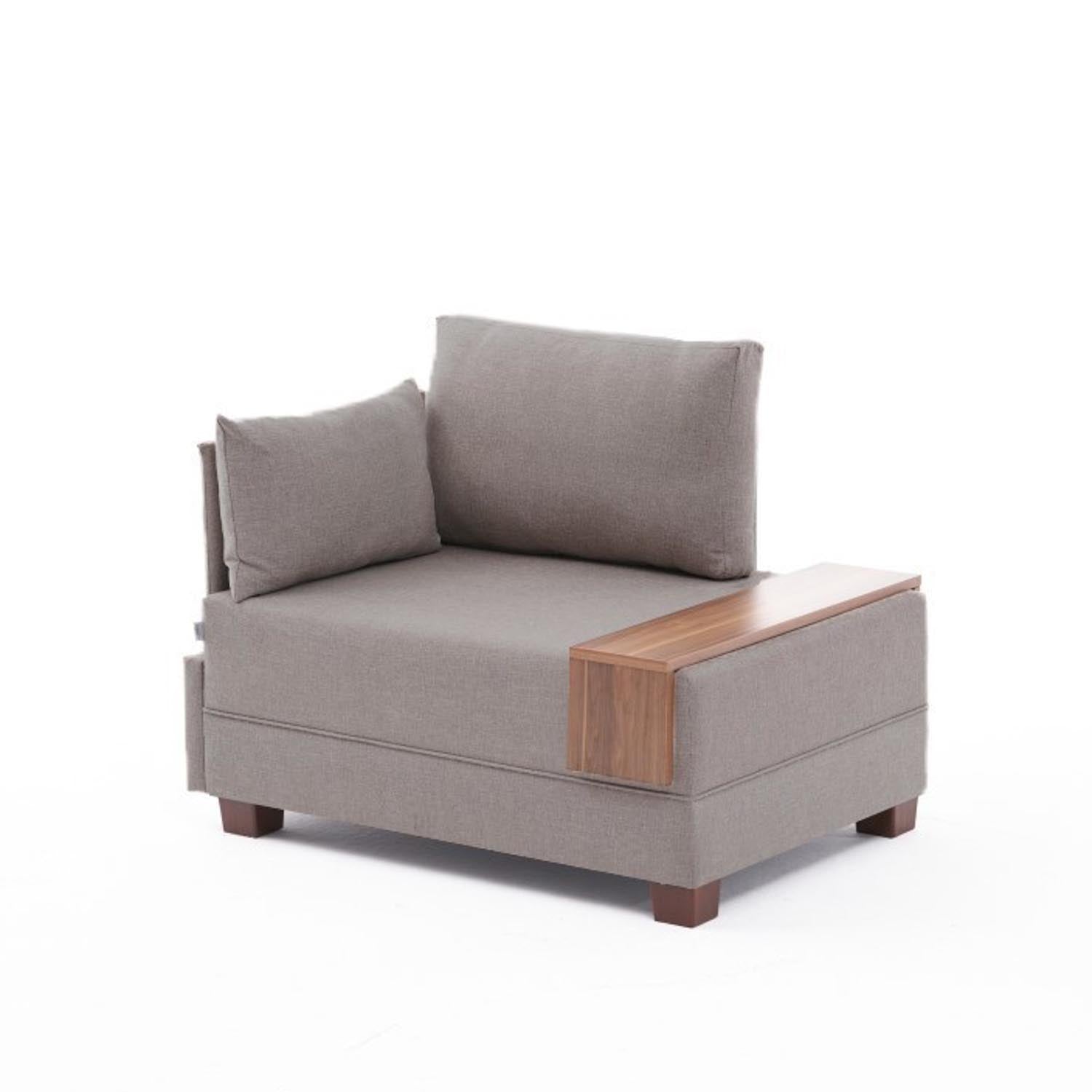 Fly Left - Beige v2 in Beige präsentiert im Onlineshop von KAQTU Design AG. Modulares Sofa ist von Atelier Del Sofa