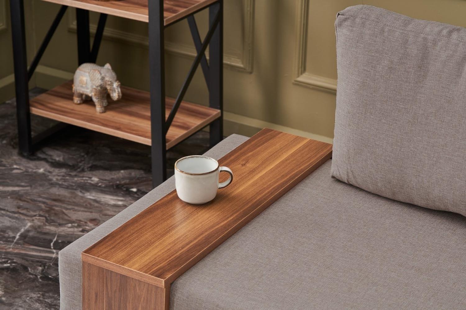 Fly Left - Beige v2 in Beige präsentiert im Onlineshop von KAQTU Design AG. Modulares Sofa ist von Atelier Del Sofa