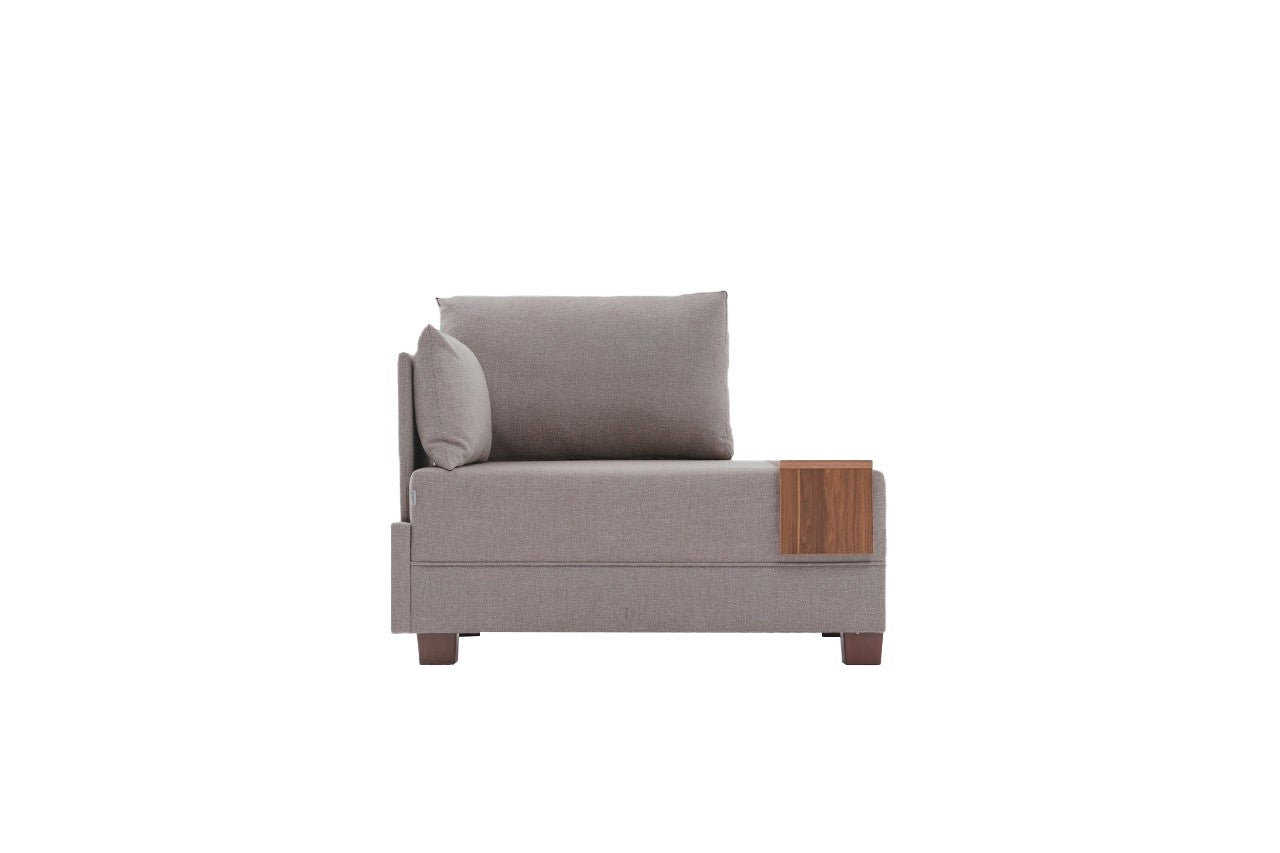 Fly Left - Beige v2 in Beige präsentiert im Onlineshop von KAQTU Design AG. Modulares Sofa ist von Atelier Del Sofa