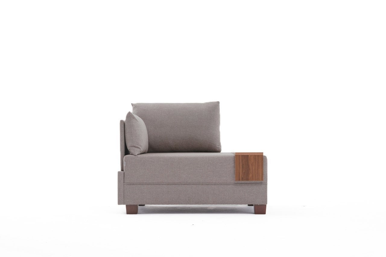 Fly Left - Beige v2 in Beige präsentiert im Onlineshop von KAQTU Design AG. Modulares Sofa ist von Atelier Del Sofa