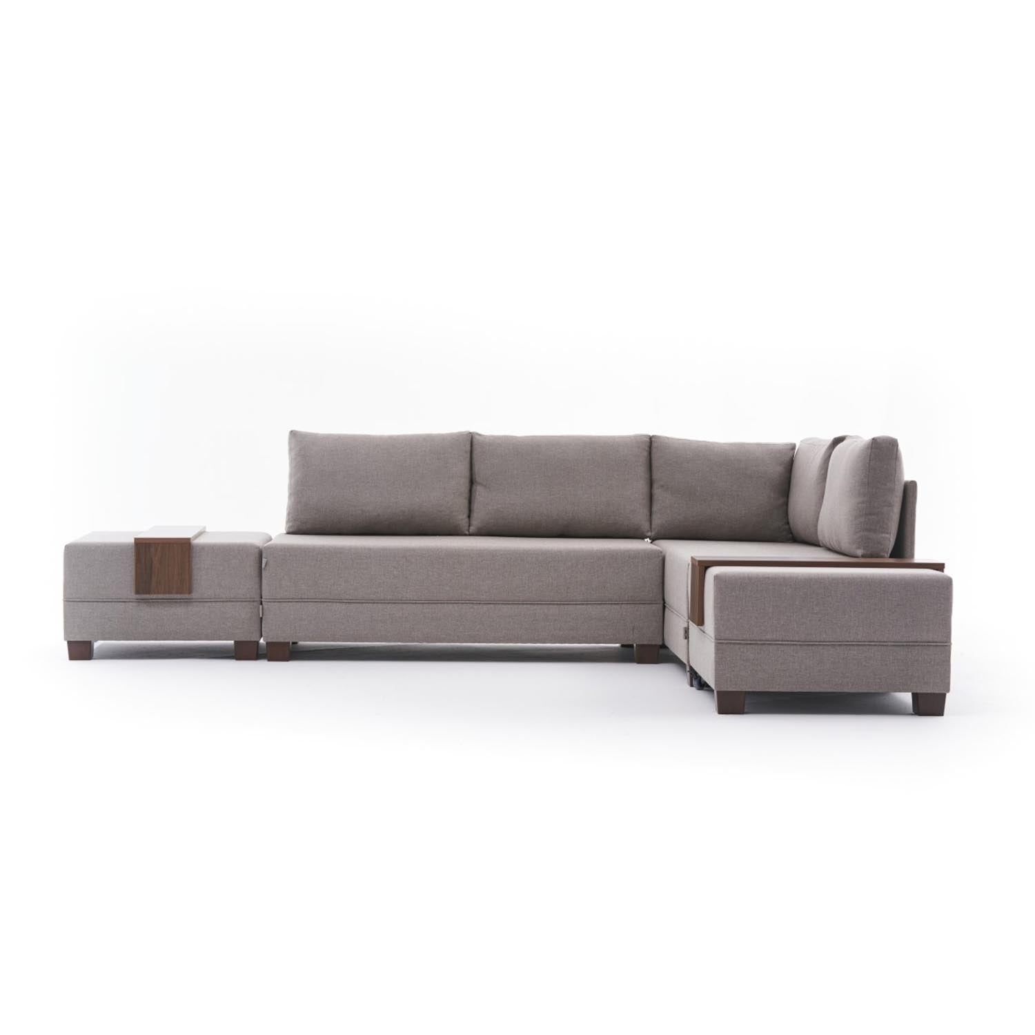 Fly Right - Cream in Sahne präsentiert im Onlineshop von KAQTU Design AG. Bettsofa ist von Atelier Del Sofa