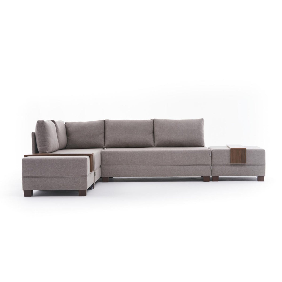Fly Left Bettsofa - Sahne in Sahne präsentiert im Onlineshop von KAQTU Design AG. Bettsofa links ist von Atelier Del Sofa