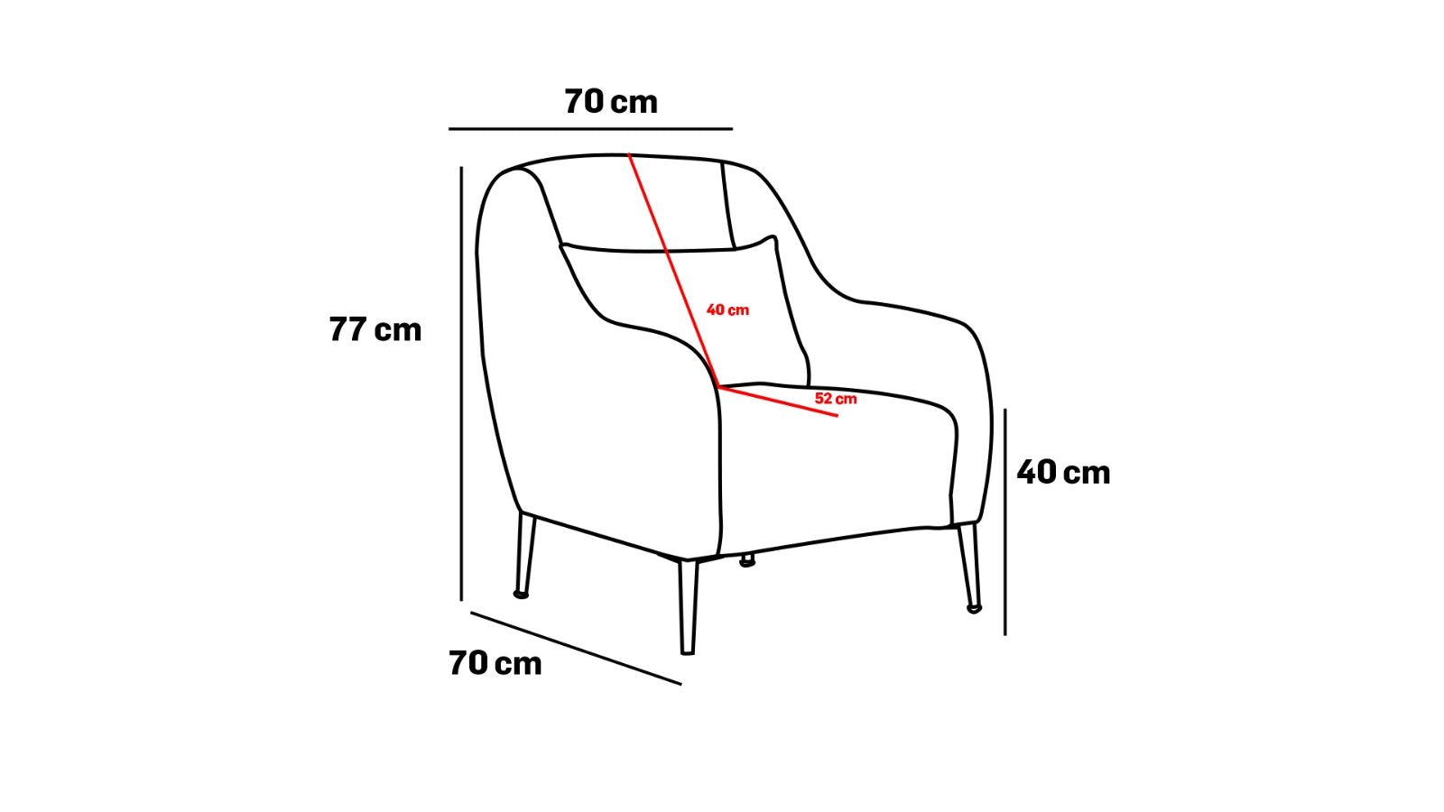 Venus 1-Seat - Cream in Sahne präsentiert im Onlineshop von KAQTU Design AG. Modulares Sofa ist von Atelier Del Sofa