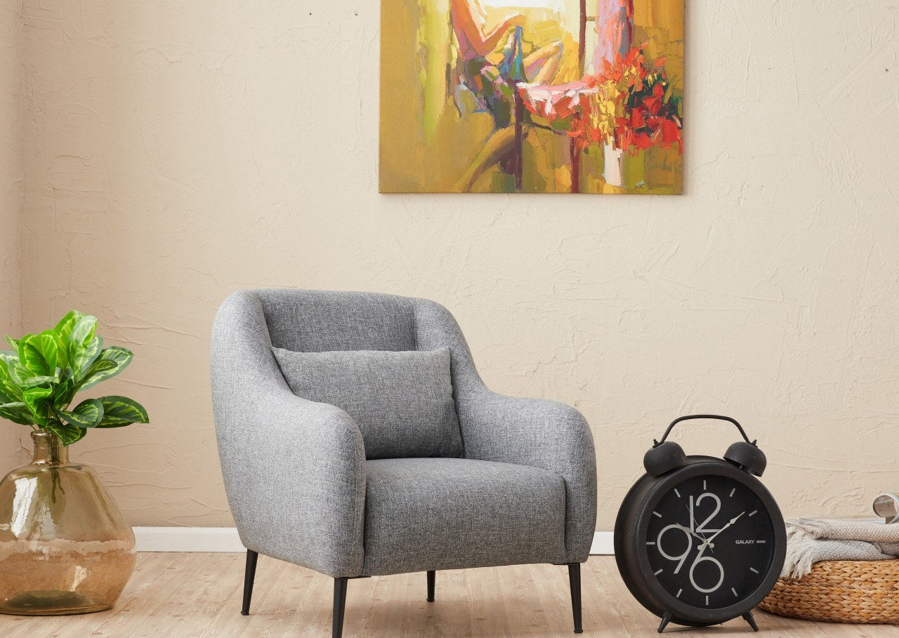 Venus 1-Seat - Grey in Grau präsentiert im Onlineshop von KAQTU Design AG. Modulares Sofa ist von Atelier Del Sofa