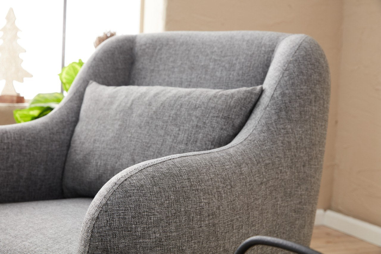 Venus 1-Seat - Grey in Grau präsentiert im Onlineshop von KAQTU Design AG. Modulares Sofa ist von Atelier Del Sofa