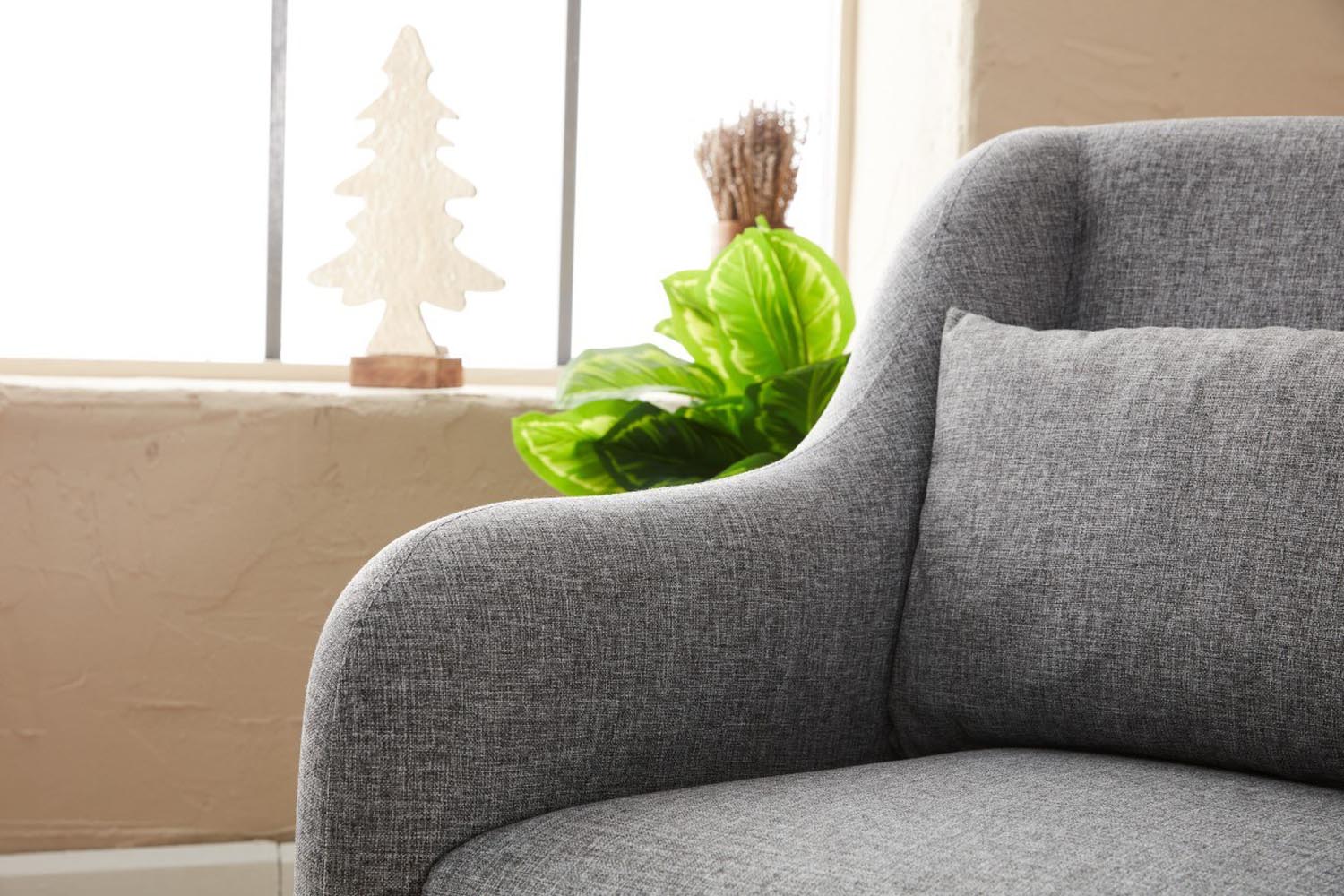 Venus 1-Seat - Grey in Grau präsentiert im Onlineshop von KAQTU Design AG. Modulares Sofa ist von Atelier Del Sofa