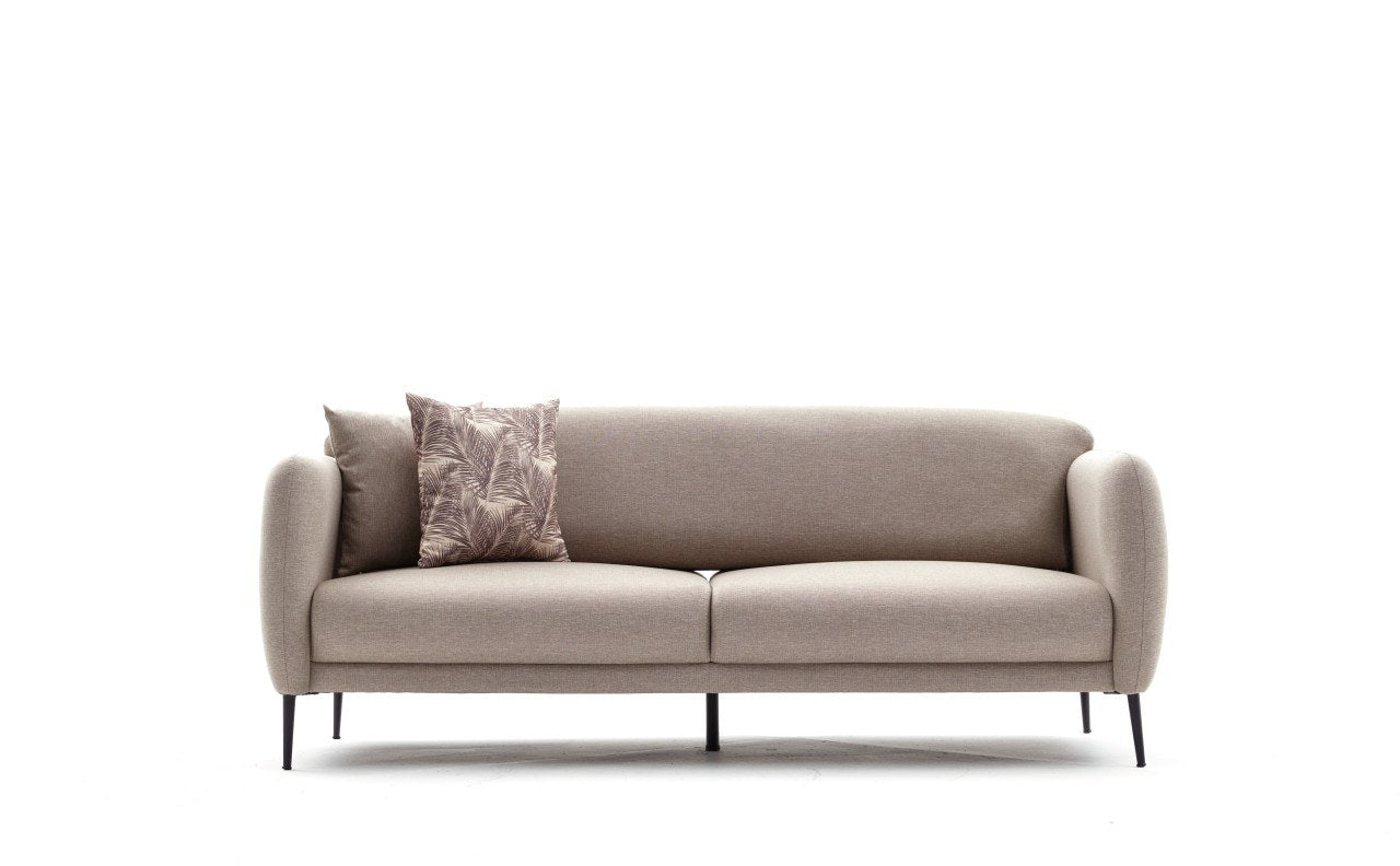 Venus 3-Seat - Cream in Sahne präsentiert im Onlineshop von KAQTU Design AG. Bettsofa ist von Atelier Del Sofa
