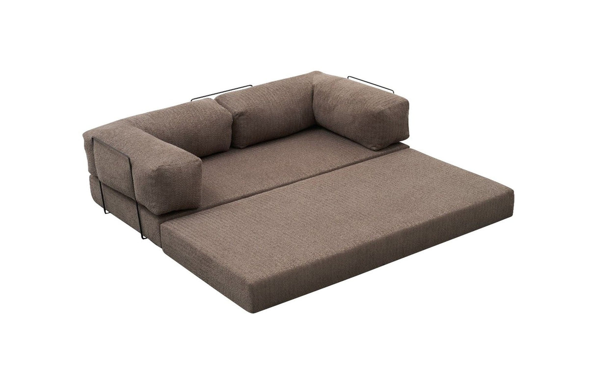 Graues Comfort Mini-Ecksofa mit Chenille-Bezug, kompakte Eckform, gepolsterte Sitzfläche, Ecksofa von Atelier Del Sofa.