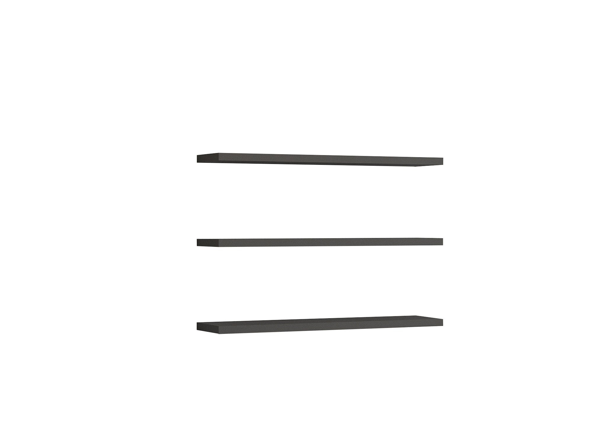 Boss - Anthracite in Anthrazit präsentiert im Onlineshop von KAQTU Design AG. Wandregal ist von Hanah Home