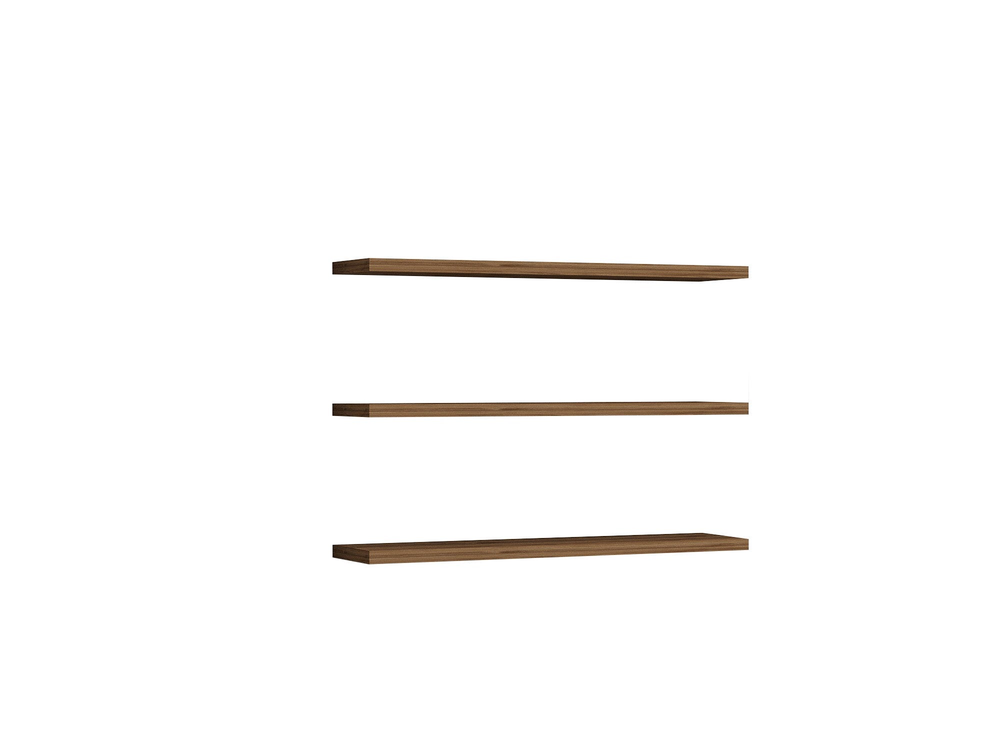 Boss - Walnut in Walnuss präsentiert im Onlineshop von KAQTU Design AG. Wandregal ist von Hanah Home